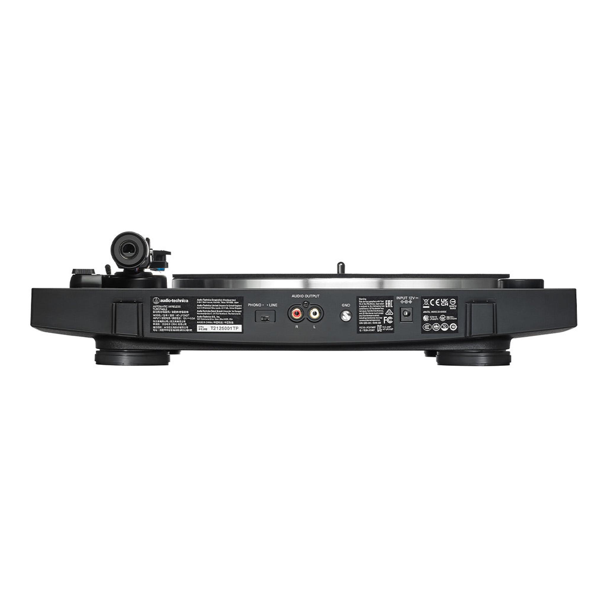 Audio-Technica AT-LP3xBT Fully Automatic Wireless Belt-Drive Turntable with Bluetooth (Black) thumbnail 3