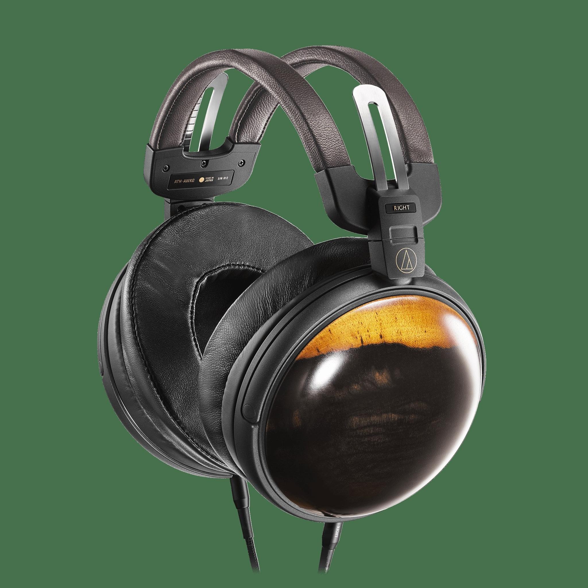 Audio-Technica NARUKAMI ATH-AWKG Audiophile Closed-back Dynamic Wooden Headphones thumbnail 2
