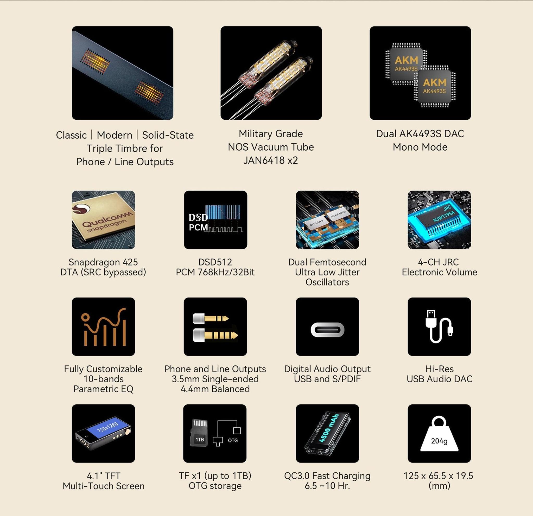 Cayin N3Ultra Triple Timbre Digital Audio Player thumbnail 3