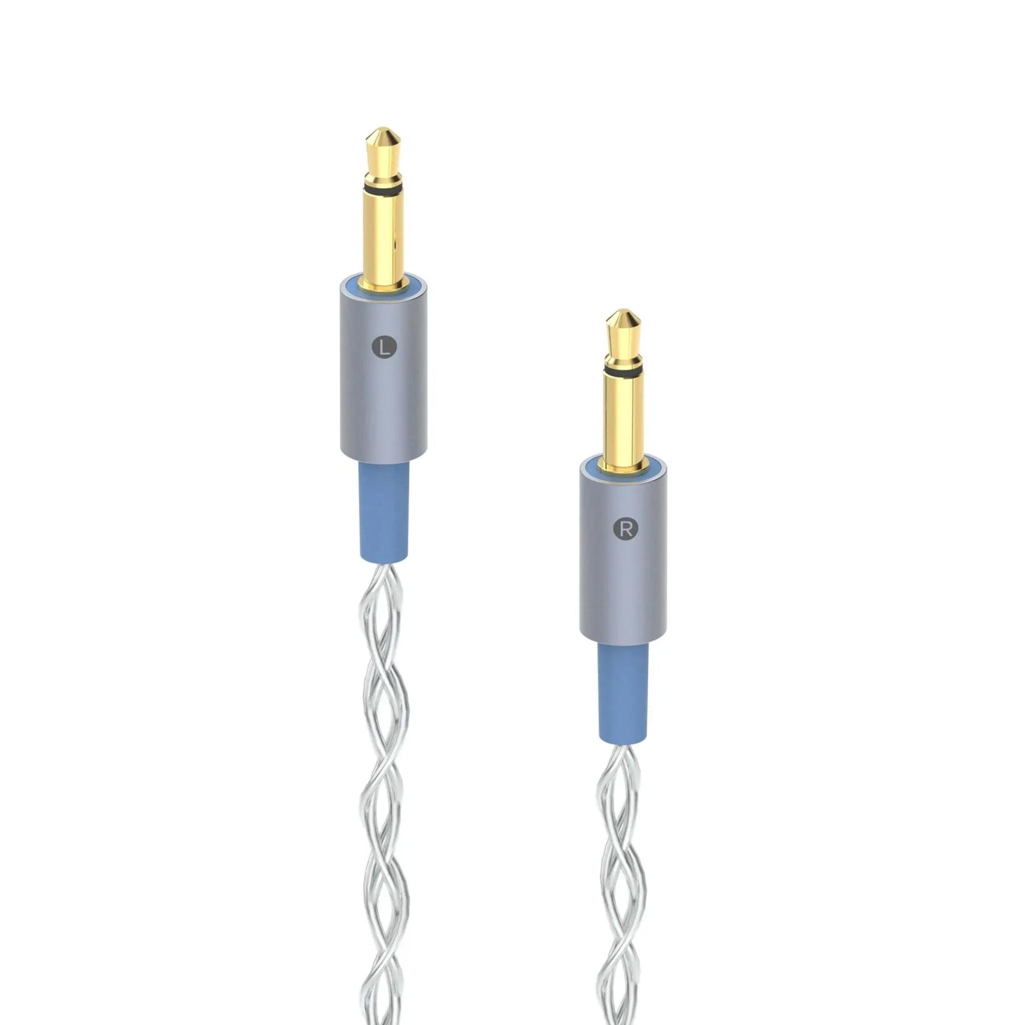 Dekoni Audio Ensemble 1/8" 64" Braided Cable with 3.5mm Headphone Connectors thumbnail 4