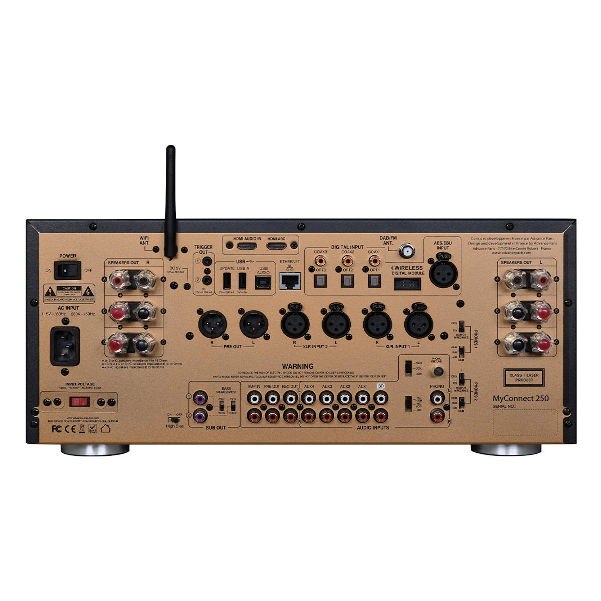 Advance Paris MyConnect 250 All-In-One Streamer, Amplifier, & CD Player thumbnail 3