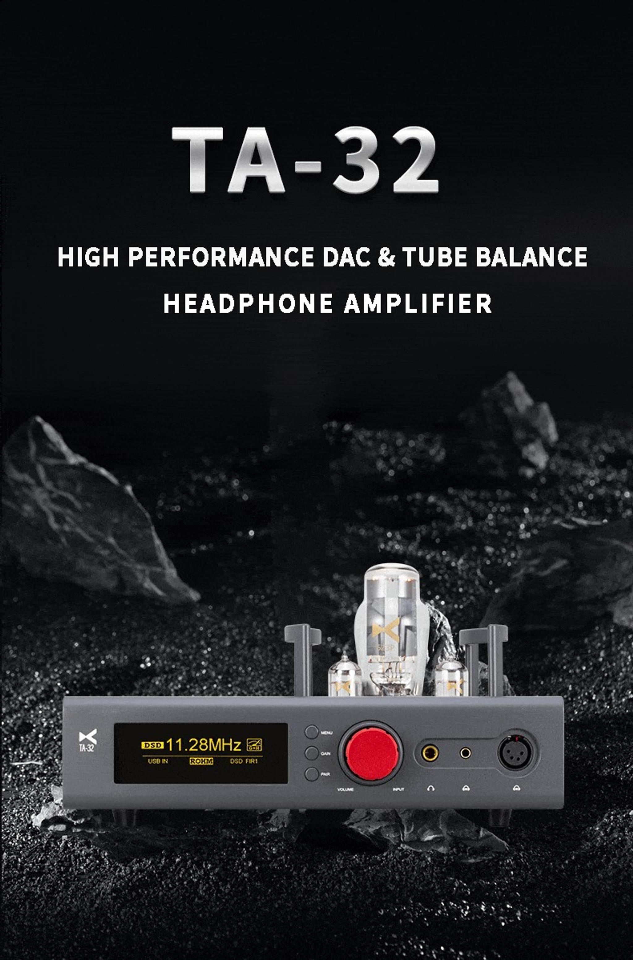 xDuoo TA-32 High-performance DAC &amp; Balanced Tube Class-A Headphone Amplifier thumbnail 4