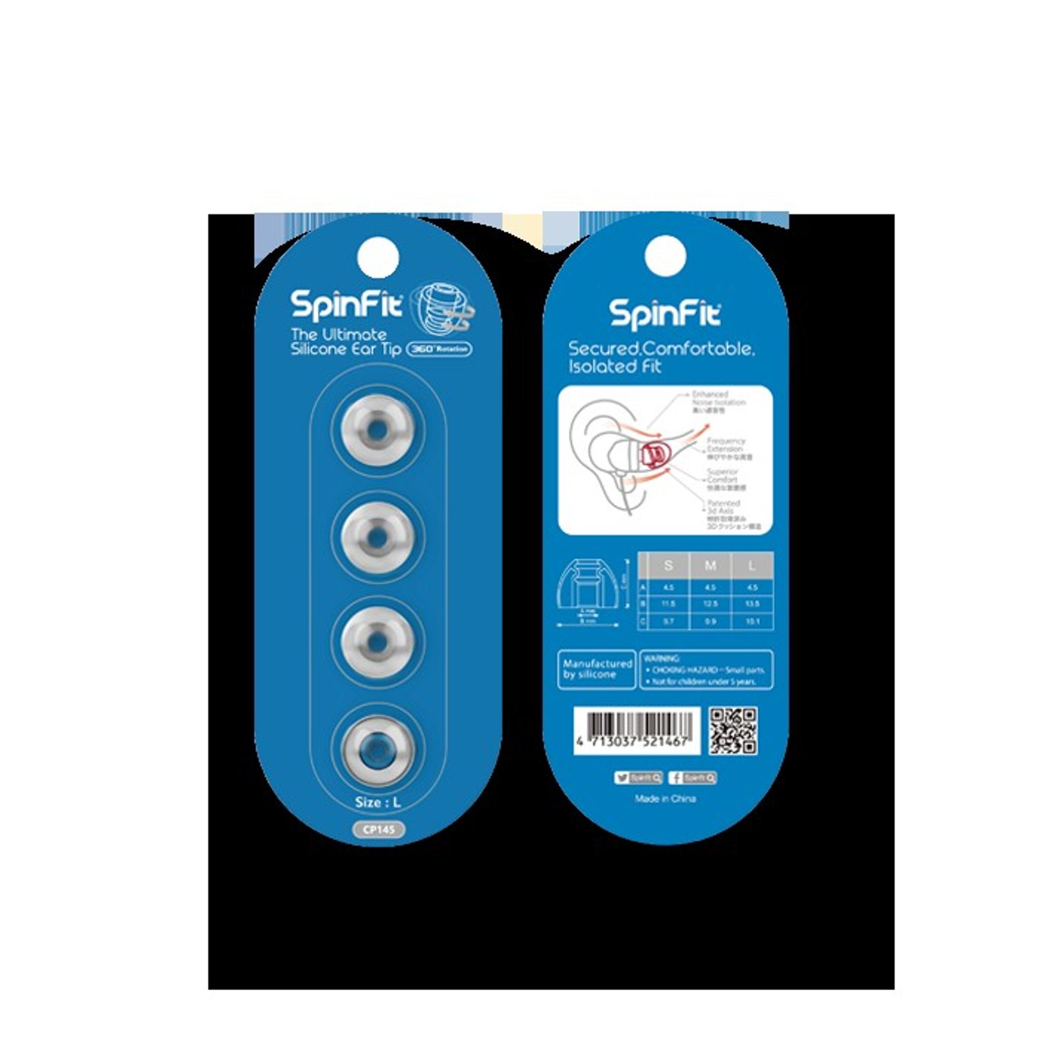 SpinFit CP145 | Premium Eartips (2 Pairs) thumbnail 8