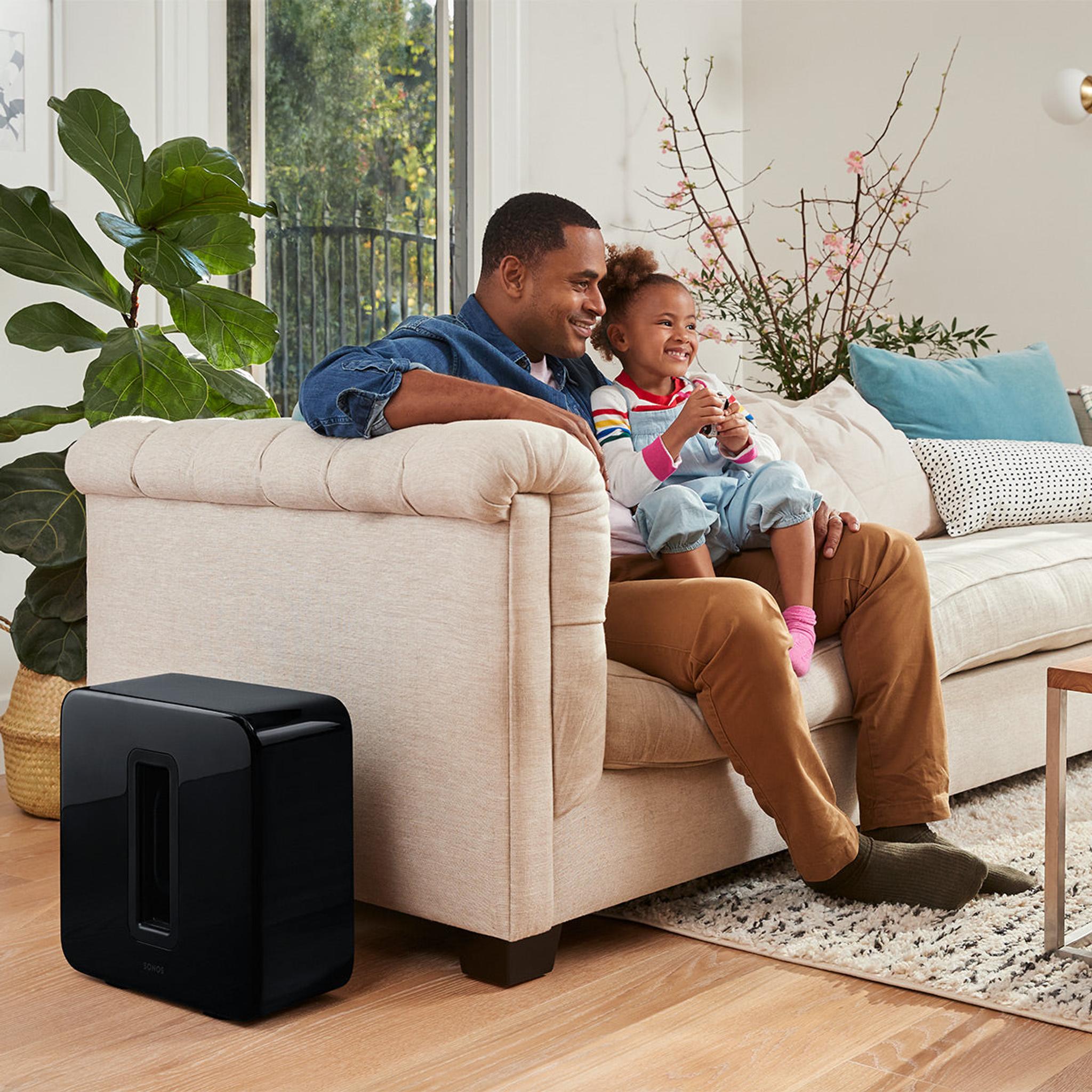 Sonos Ultimate Home Theater Completion Set with Sub 4 Subwoofer & Pair of Era 300 Wireless Speakers (Black) thumbnail 6