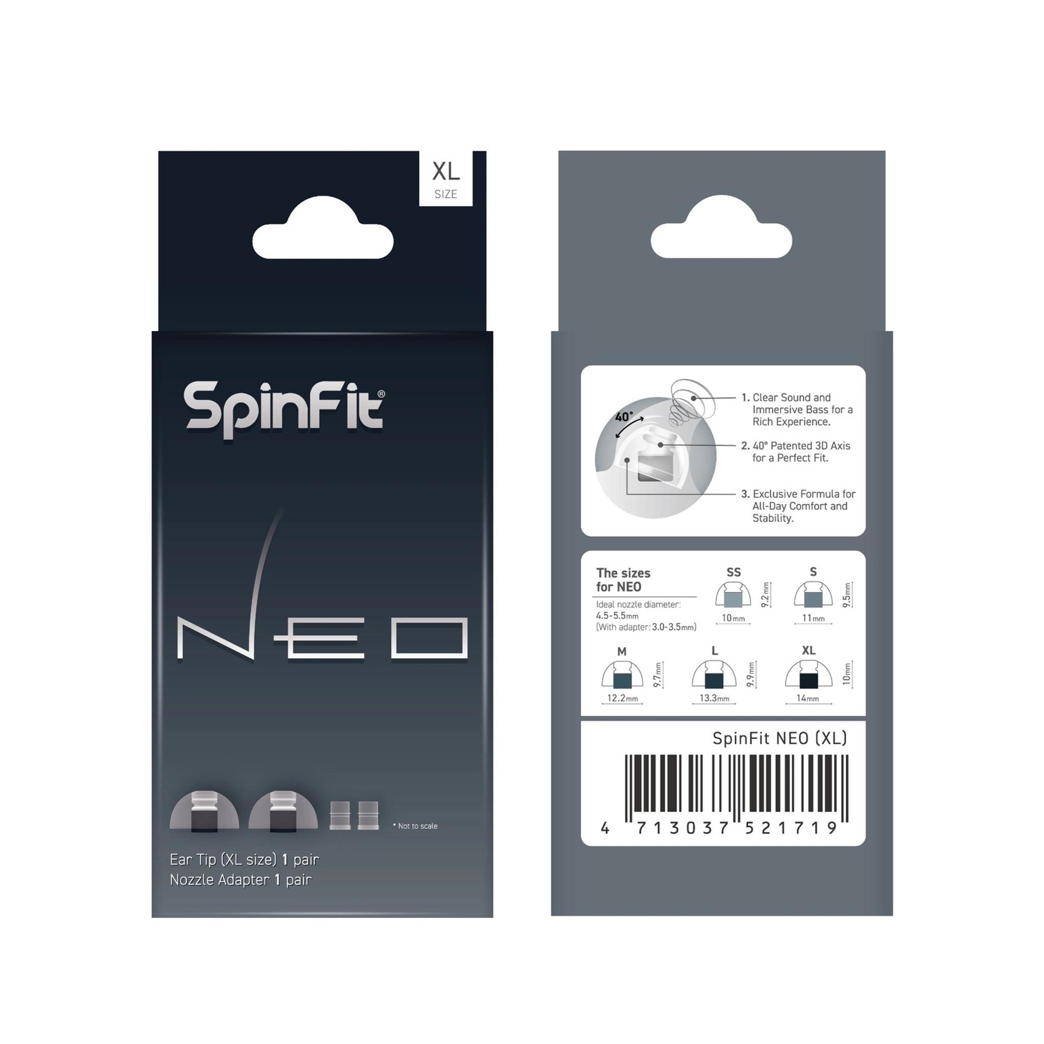 SpinFit NEO | Premium Silicone Eartips thumbnail 5