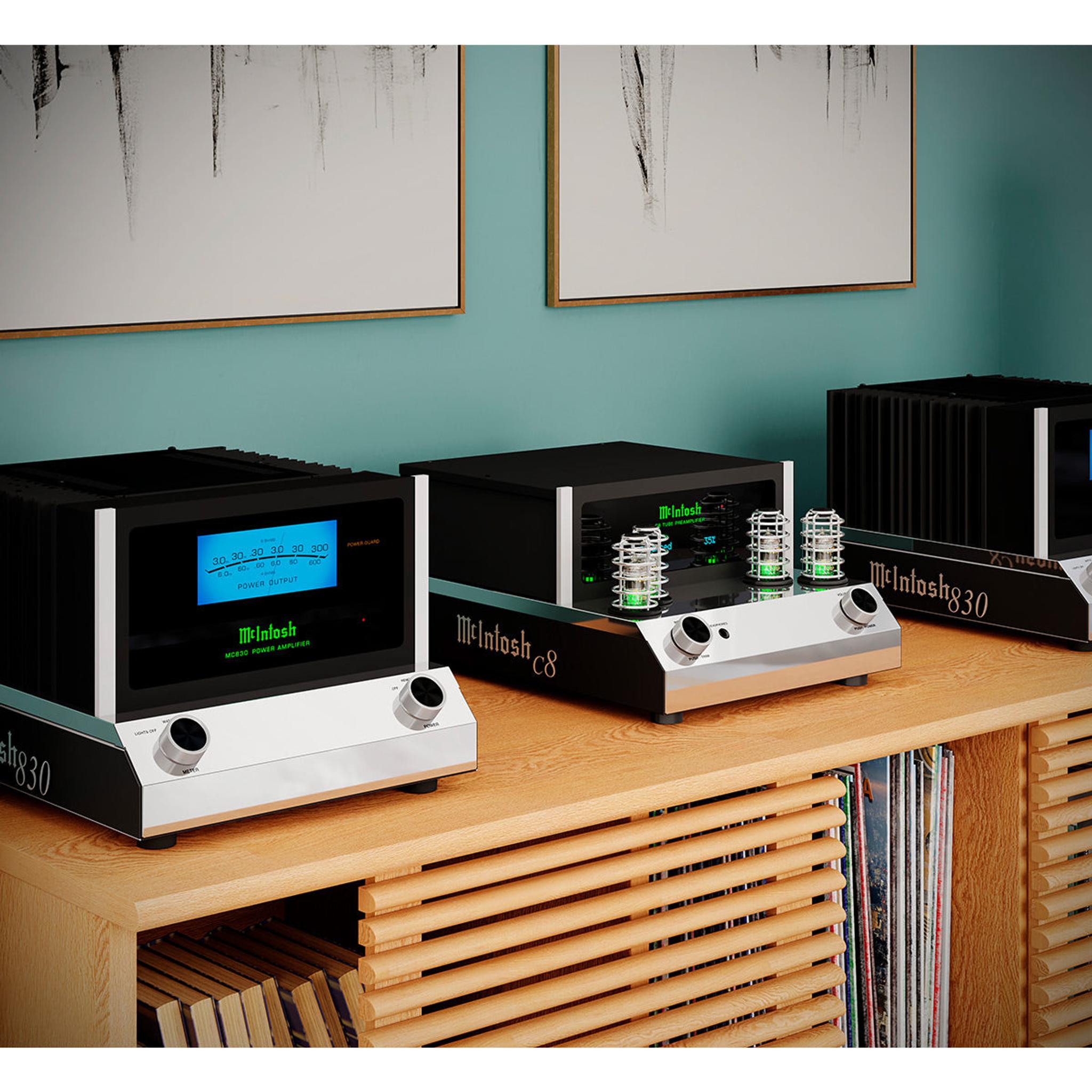 McIntosh C8 2-Channel Vacuum Tube Stereo Preamplifier thumbnail 6