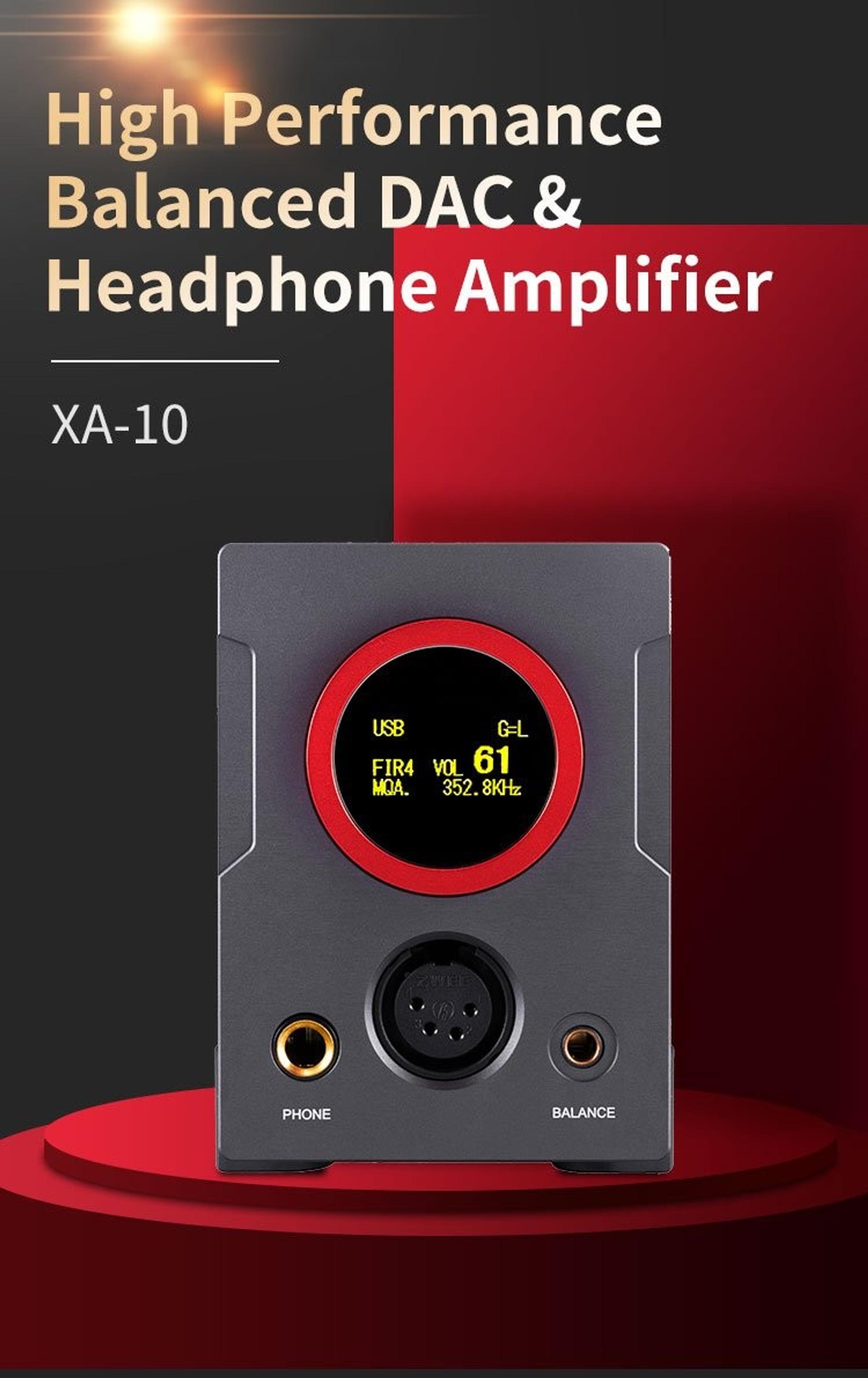 xDuoo XA-10 DAC/Headphone Amp thumbnail 4