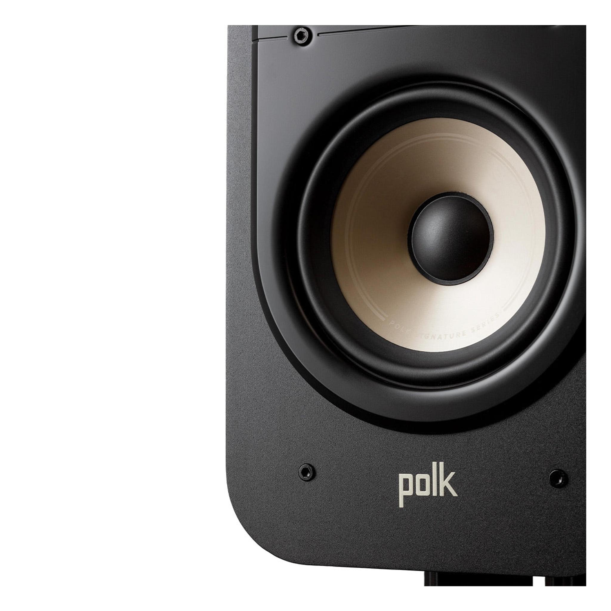 Polk Audio Signature Elite ES20 Bookshelf Speakers - Pair (Black) thumbnail 10