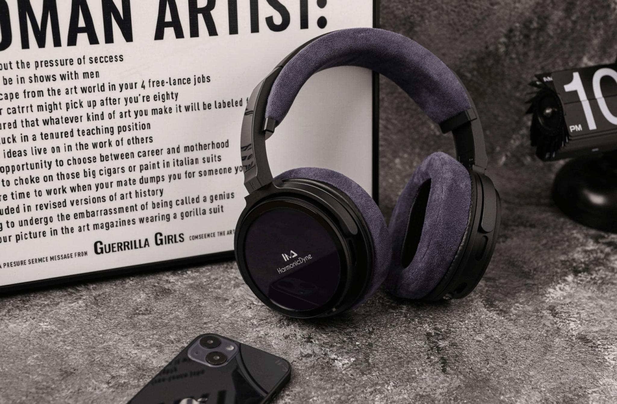 HarmonicDyne x Z Reviews Eris 50mm Dynamic Driver Headphones thumbnail 5