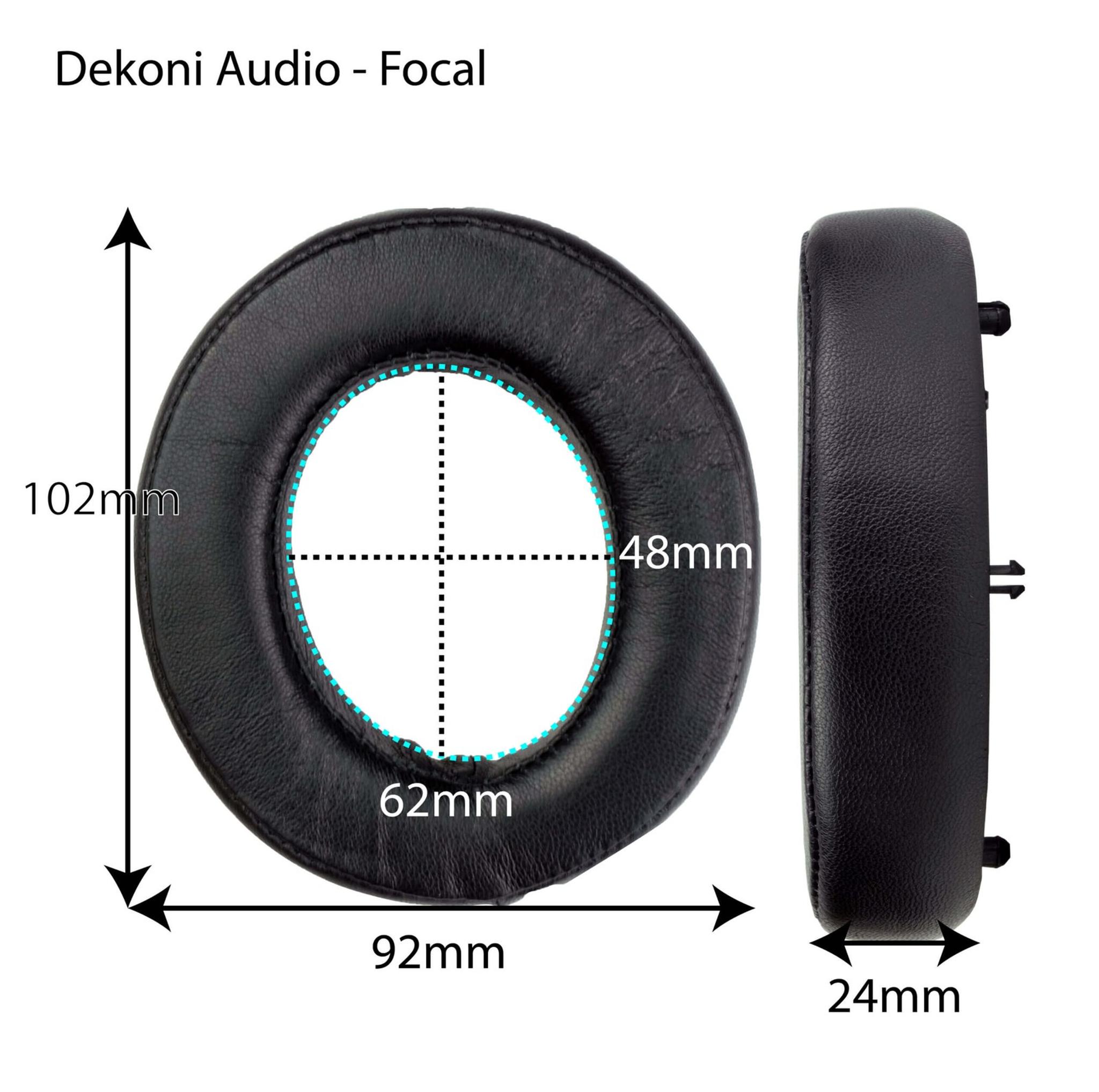 Dekoni Audio EPZ-FOCAL-SK Replacement Ear Pads for Focal Headphones Elite Sheepskin thumbnail 8