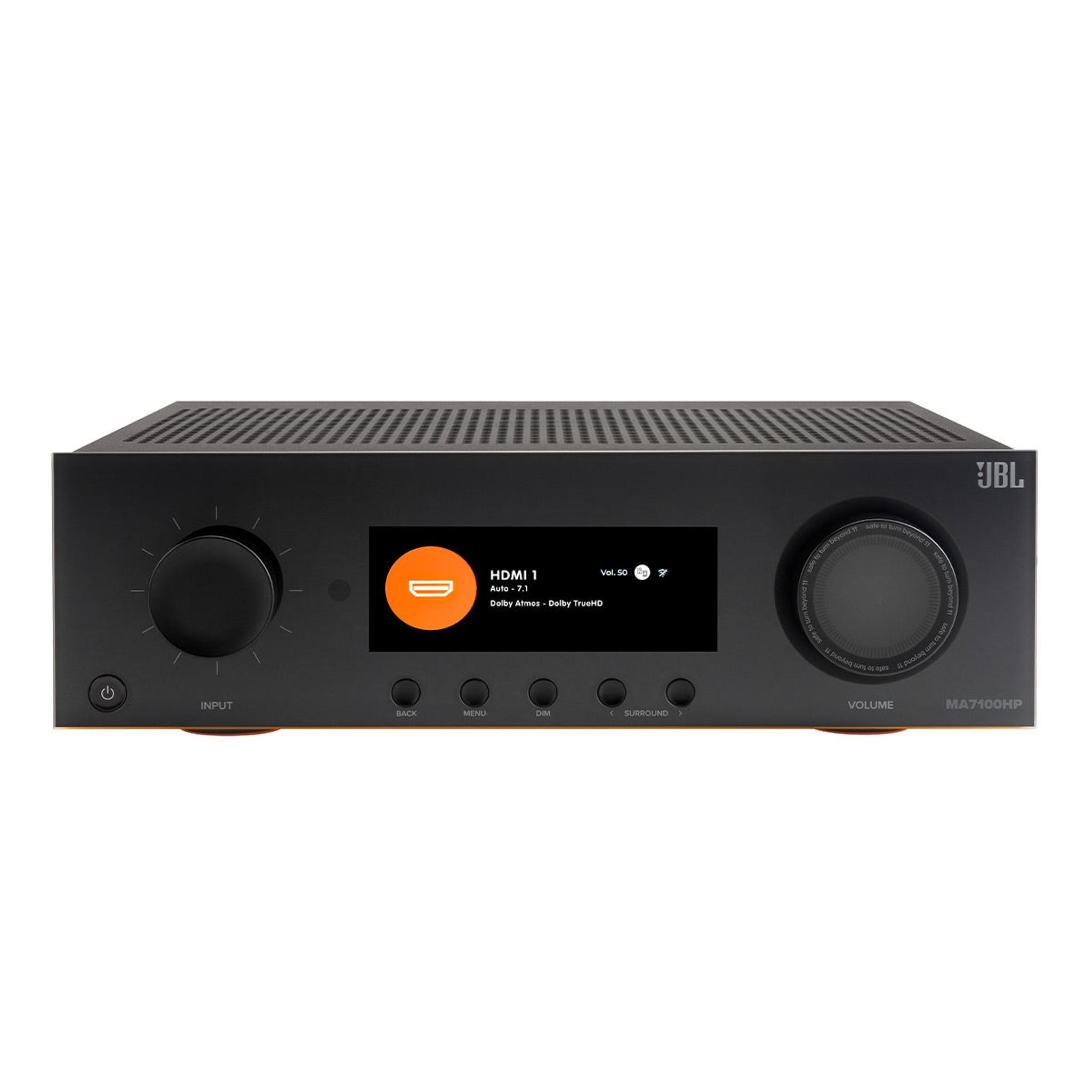 JBL MA7100HP 7.2-Channel 8K AV Receiver (Black) - Image 1