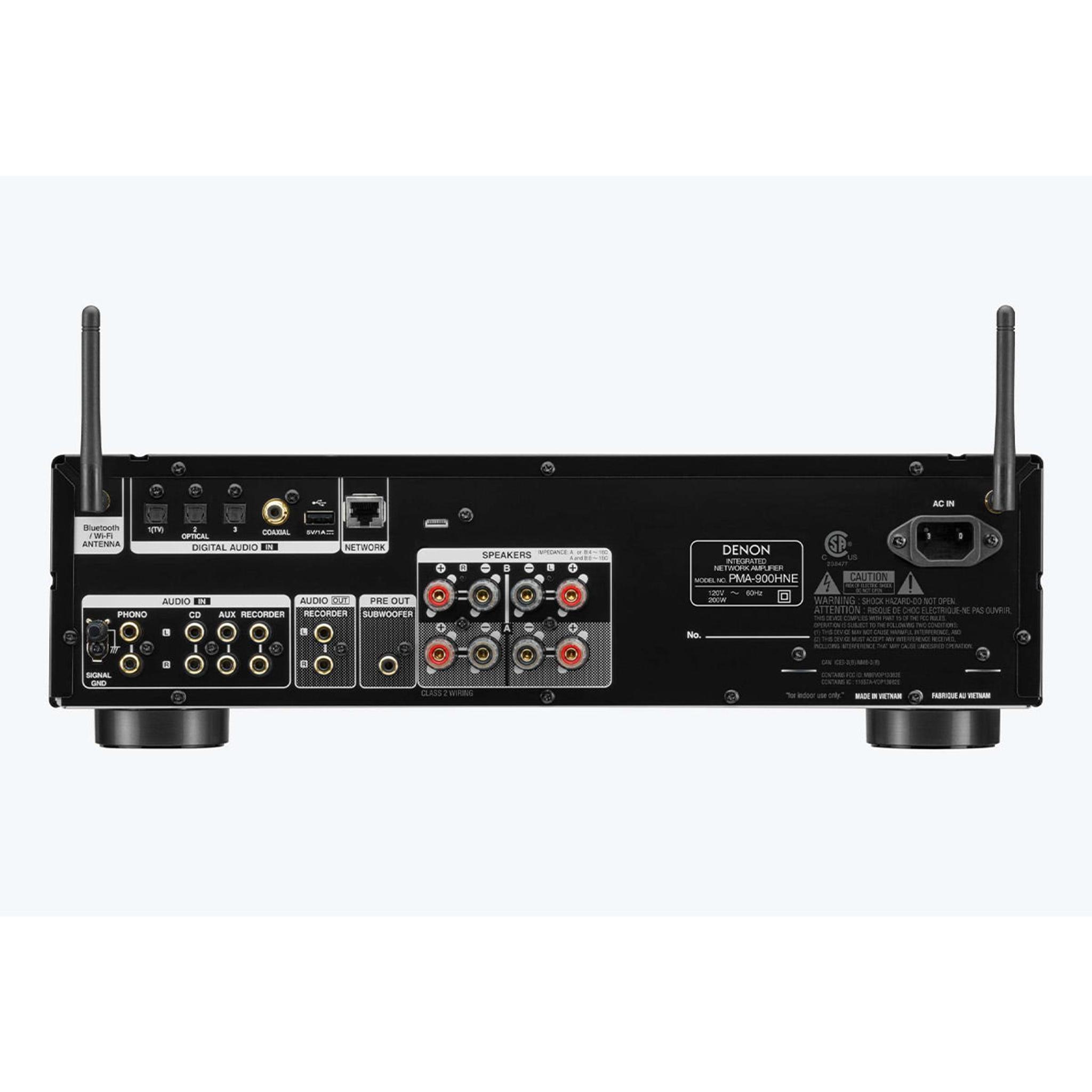 Denon DCD-900NE CD Player and PMA-900HNE Integrated Network Amplifier (Black) thumbnail 13