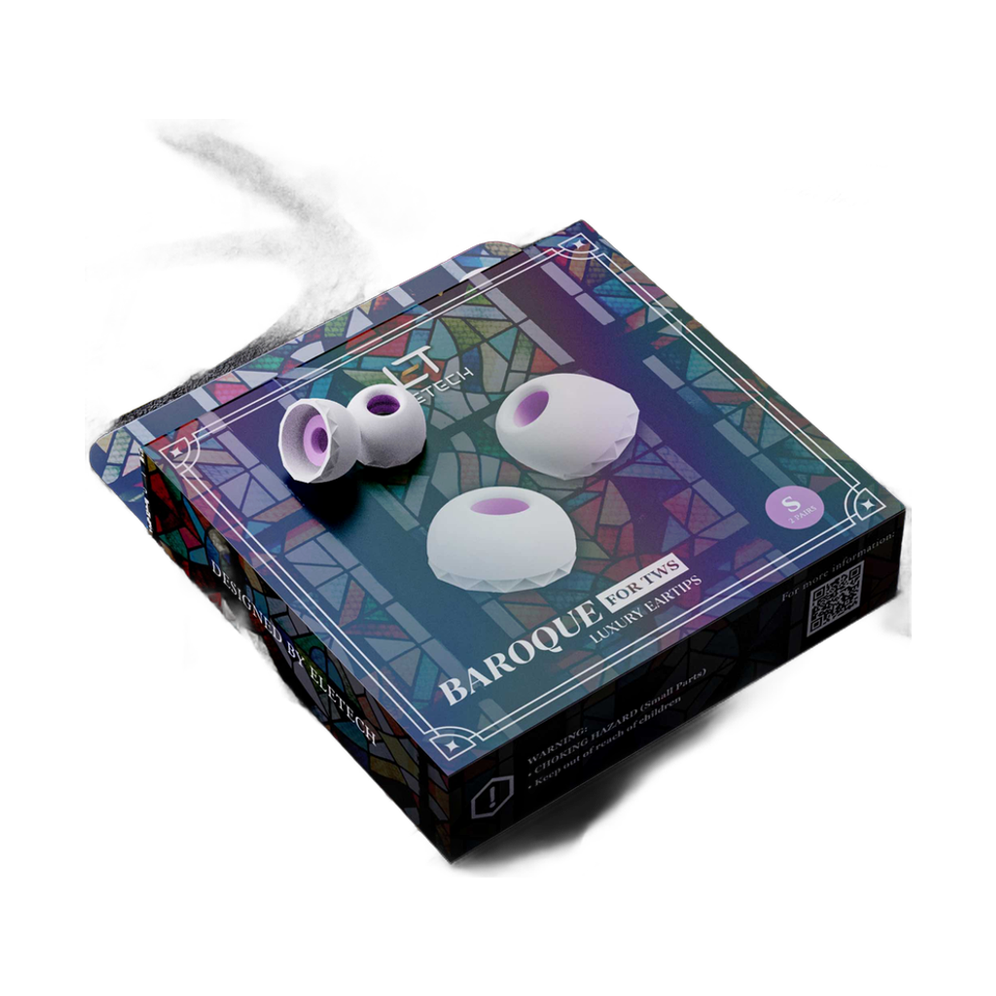 Eletech Baroque TWS | Luxury HiFi Eartips for TWS