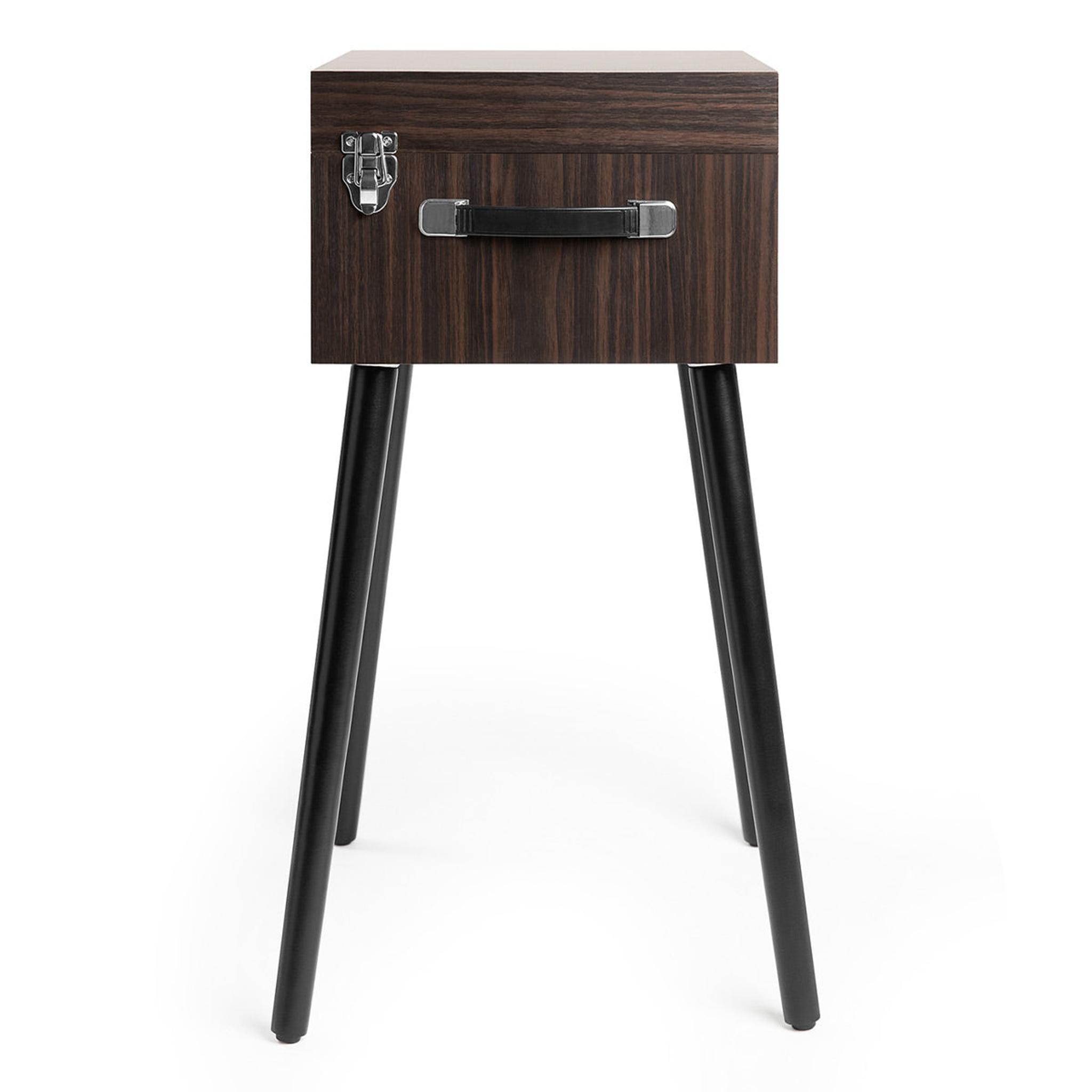 Victrola Liberty Bluetooth Record Player Stand with 3-Speed Turntable (Espresso) thumbnail 12