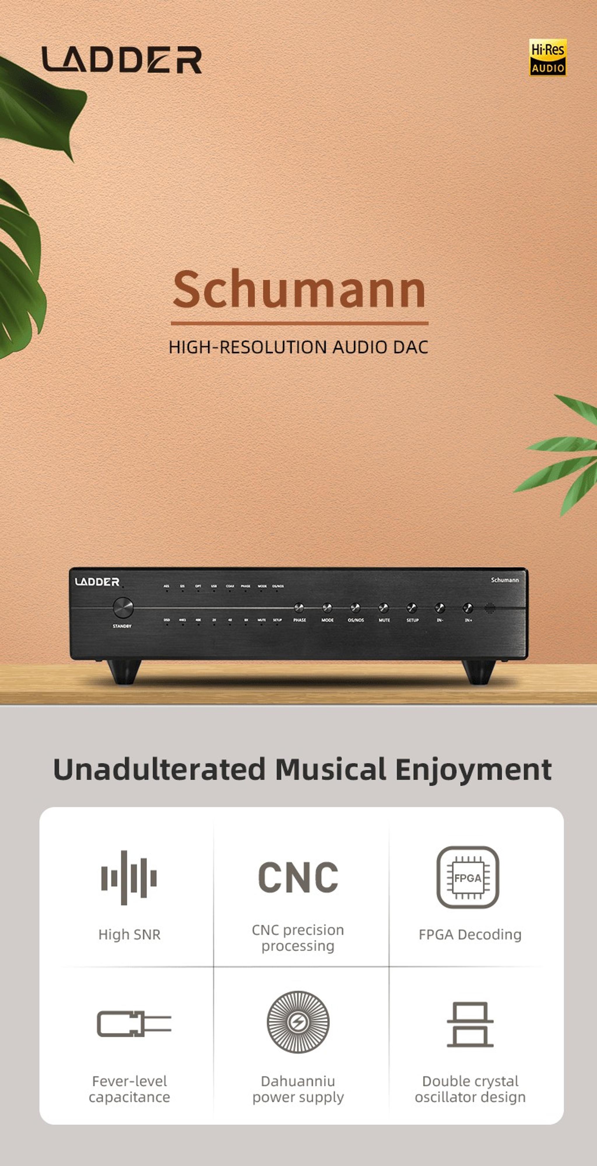 LADDER Schumann Desktop DAC thumbnail 4