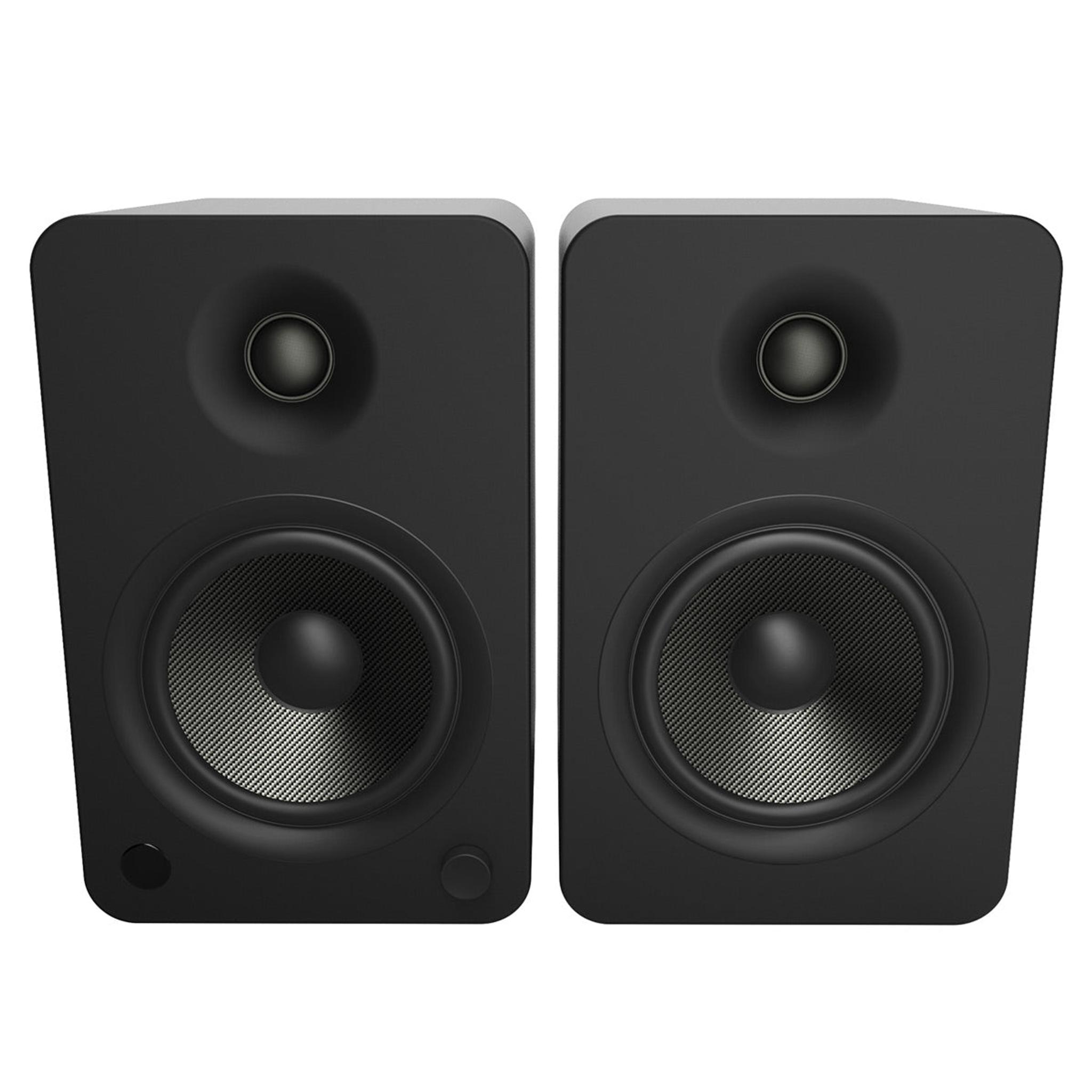 Kanto YU6 Powered Bookshelf Speakers with Built-In Bluetooth - Pair (Matte Black) thumbnail 8