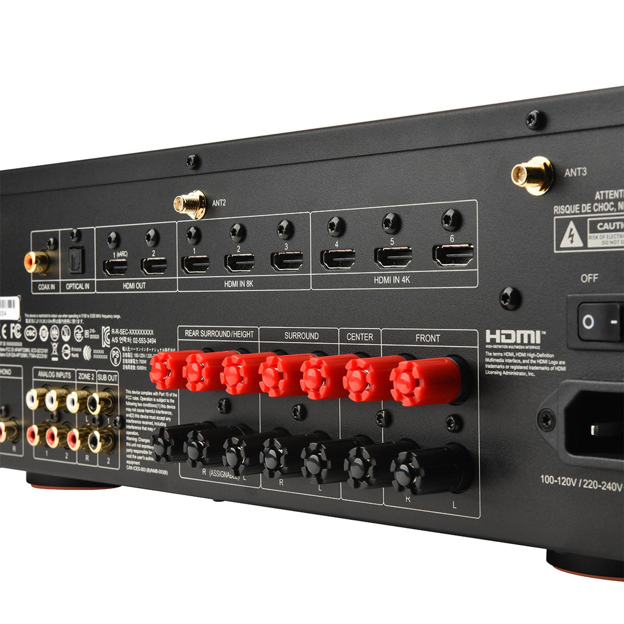 JBL MA7100HP 7.2-Channel 8K AV Receiver (Black) thumbnail 11