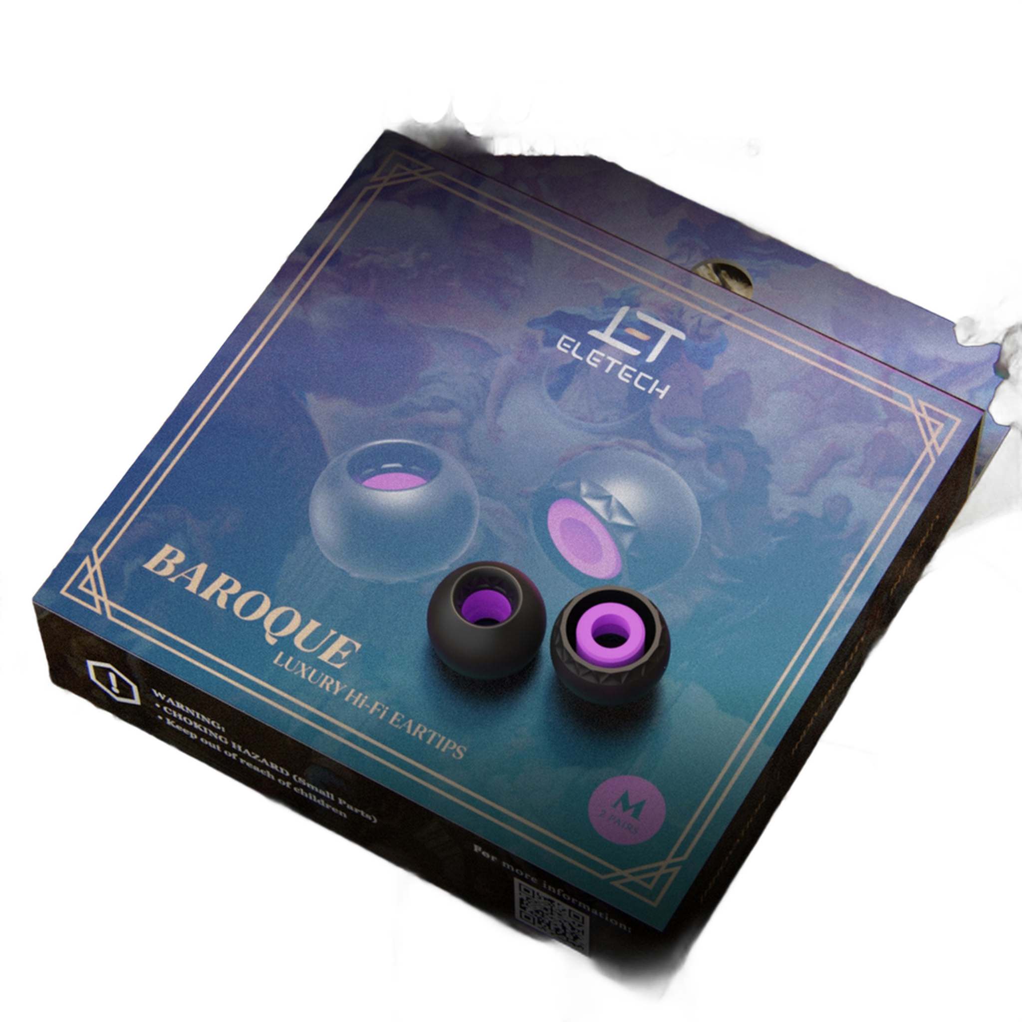 Eletech Baroque | Luxury HiFi Eartips for IEMs - Image 1