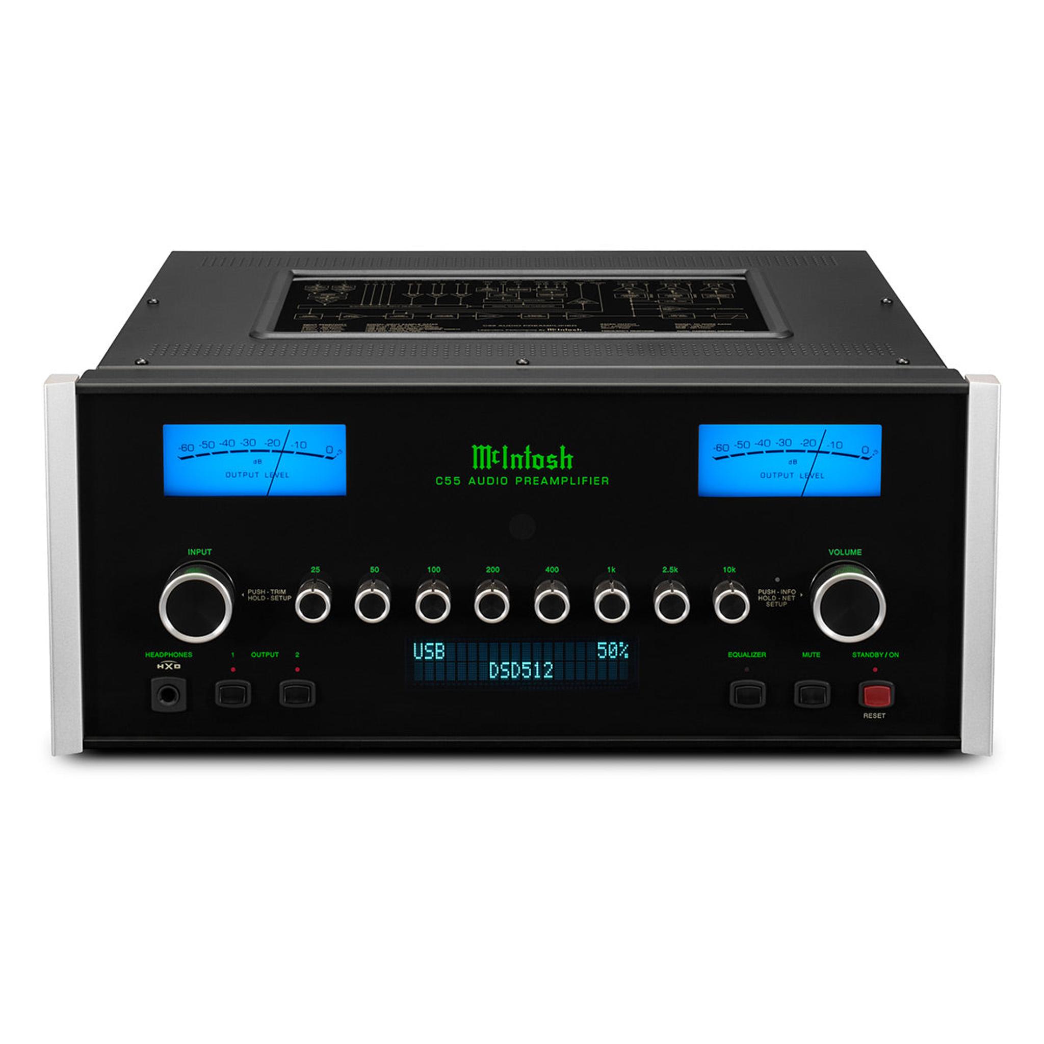 McIntosh C55 2-Channel Solid State Preamplifier - Image 1