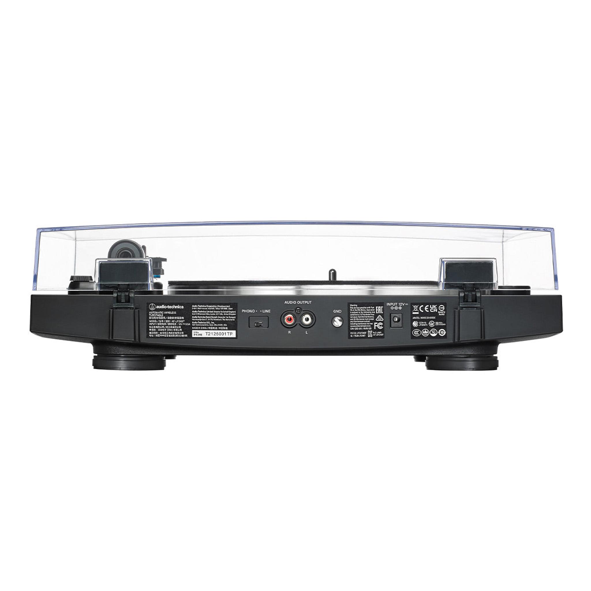 Audio-Technica AT-LP3xBT Fully Automatic Wireless Belt-Drive Turntable with Bluetooth (Black) thumbnail 6