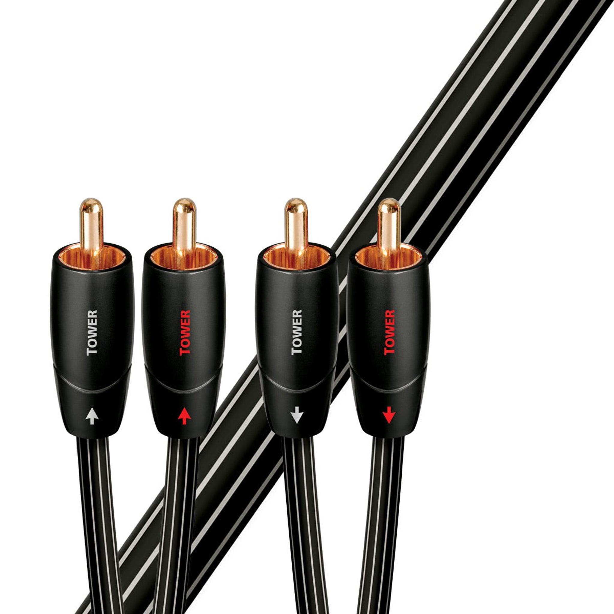 AudioQuest Tower RCA Male to RCA Male Cable (3.28 ft.) thumbnail 2