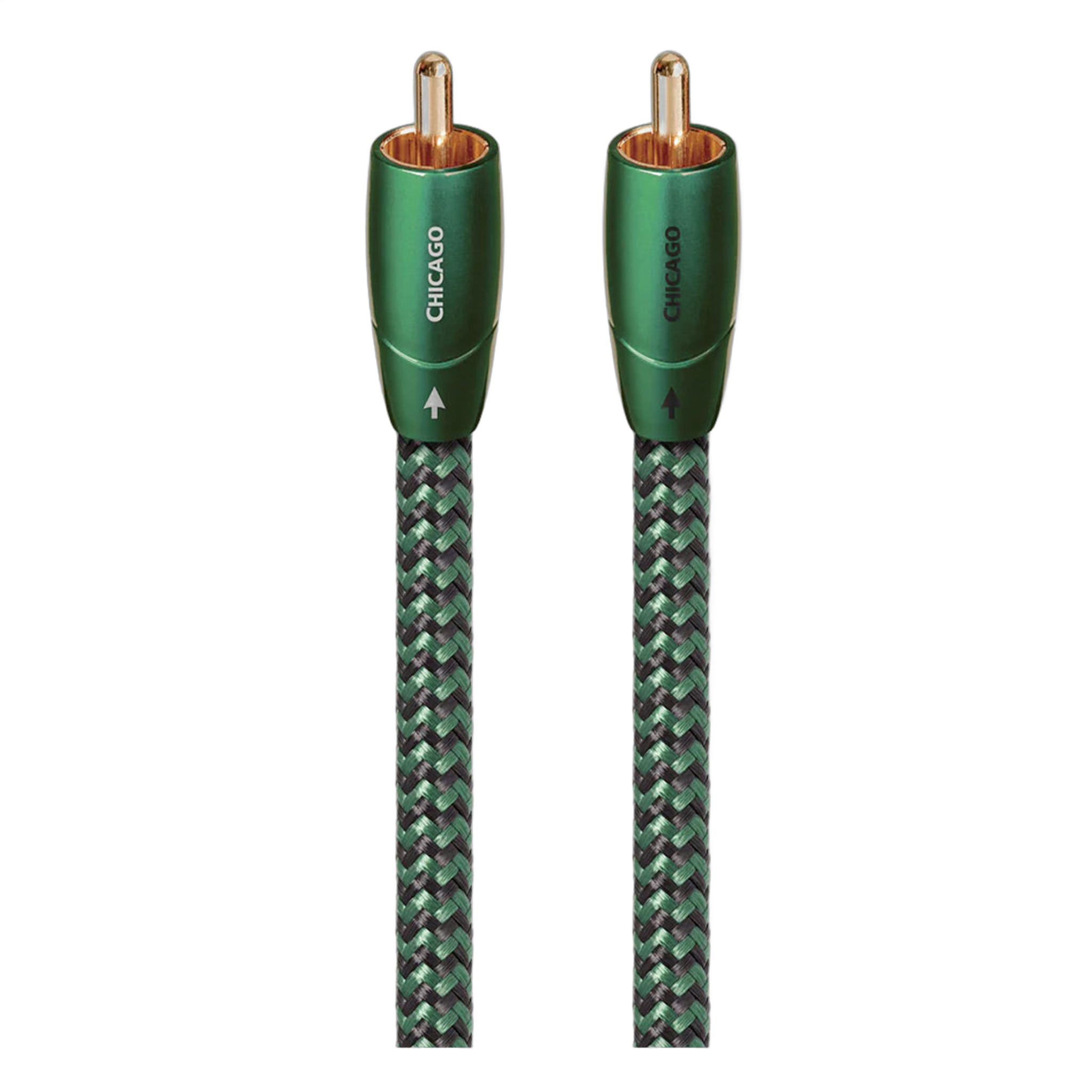 AudioQuest Chicago RCA Analog Audio Interconnect Cable - Pair (6.56 ft.) - Image 1