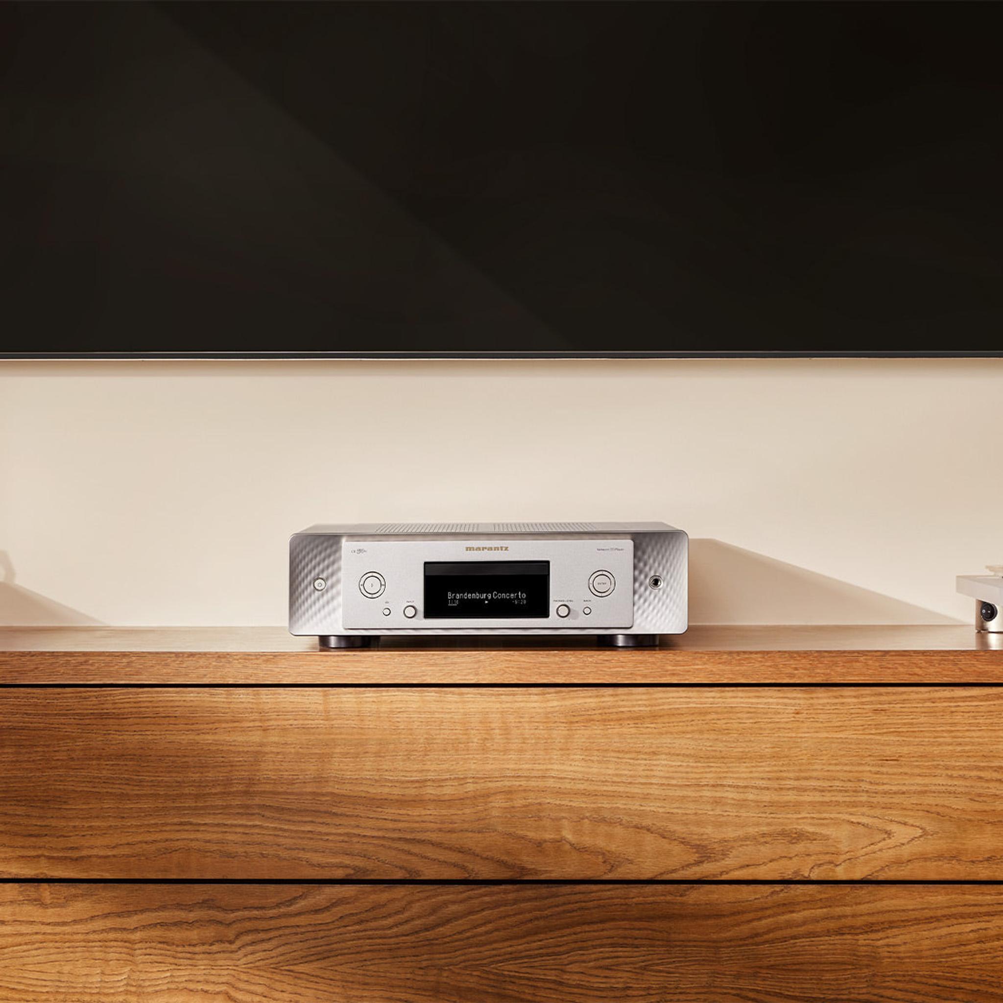 Marantz CD 50n High-Resolution Network Digital Audio and CD Player (Silver) thumbnail 3