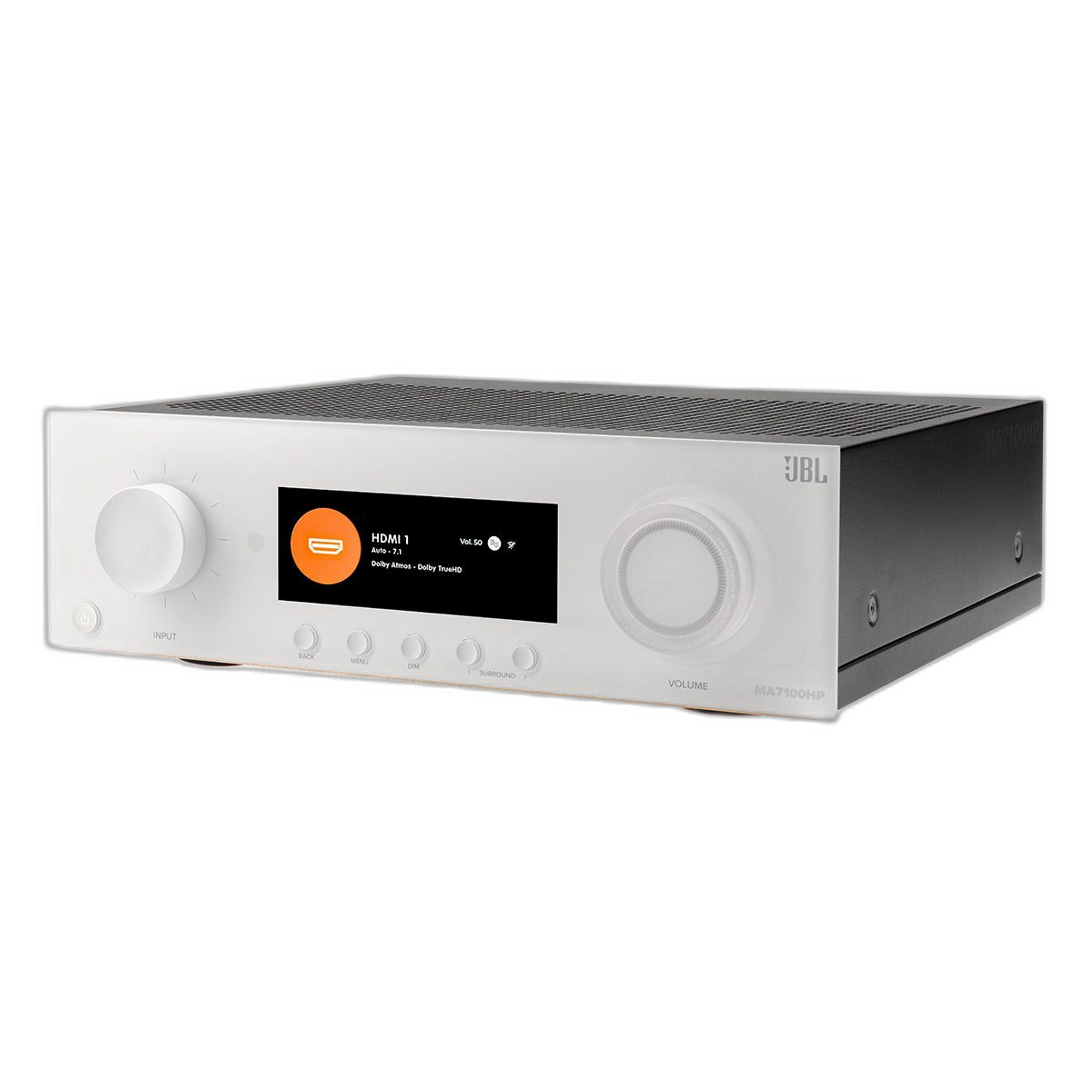 JBL MA7100HP 7.2-Channel 8K AV Receiver (White) thumbnail 6