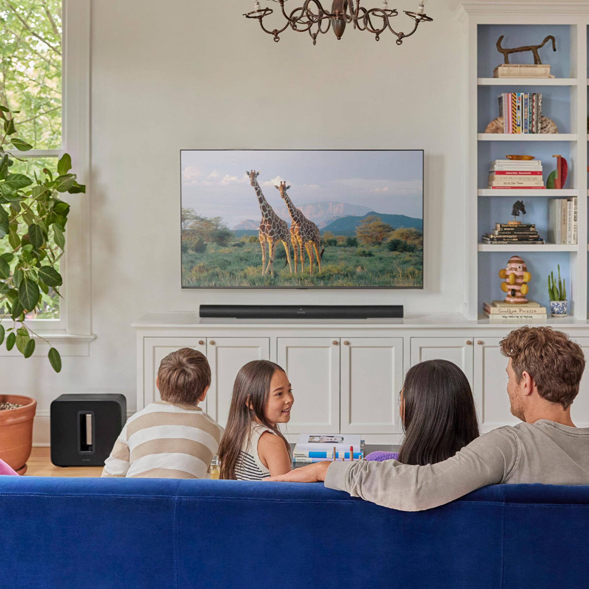 Sonos Premium Entertainment Set with Arc Ultra Soundbar and Sub 4 Wireless Subwoofer (Black) thumbnail 3