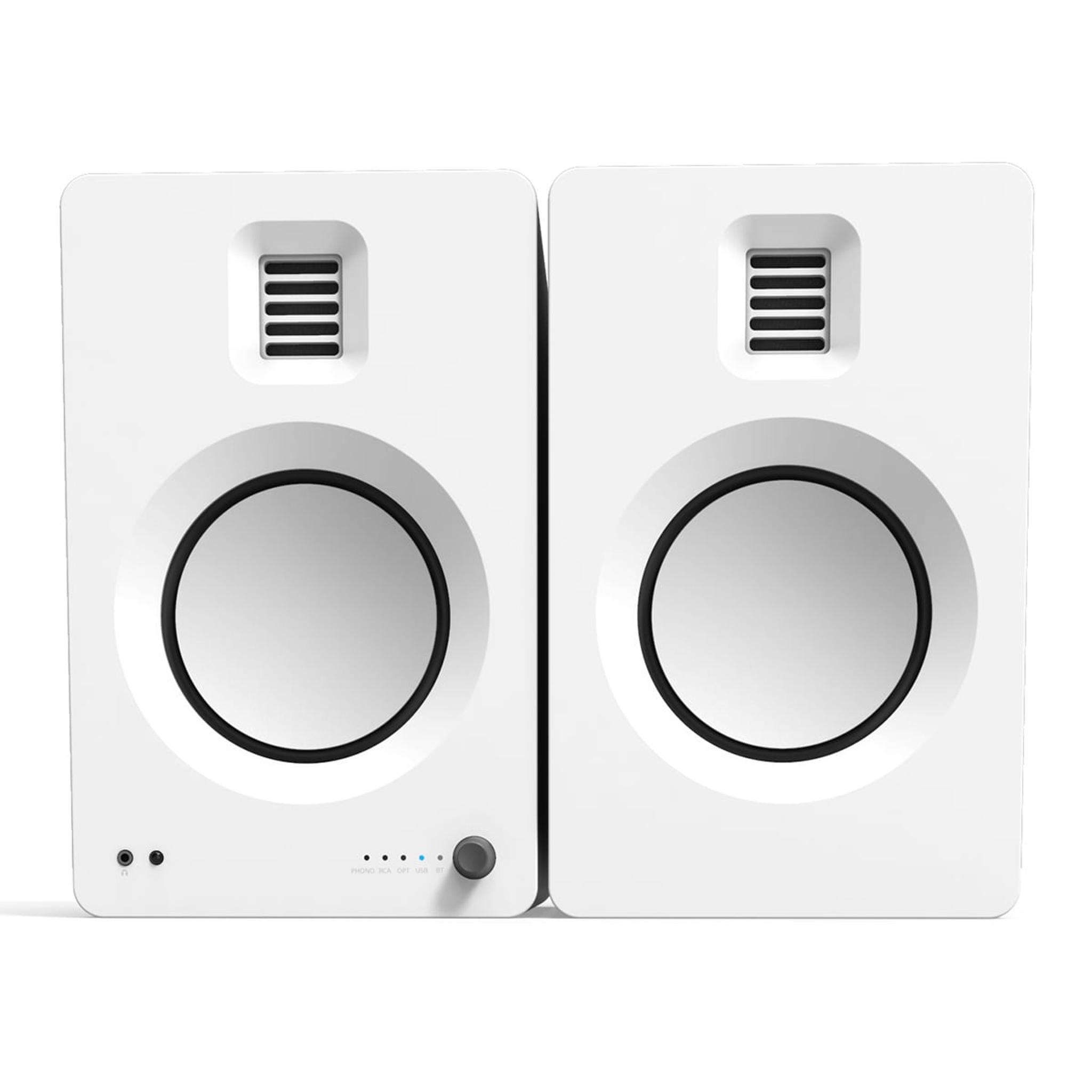 Kanto TUK Premium Powered Speakers with SE6 Elevated Desktop Speaker Stands (White) thumbnail 10