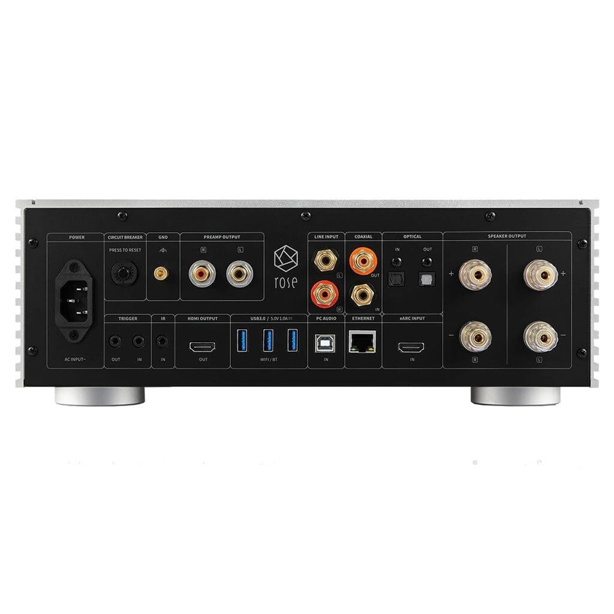 HiFi Rose RS520 Network Streamer & Integrated Amplifier thumbnail 3