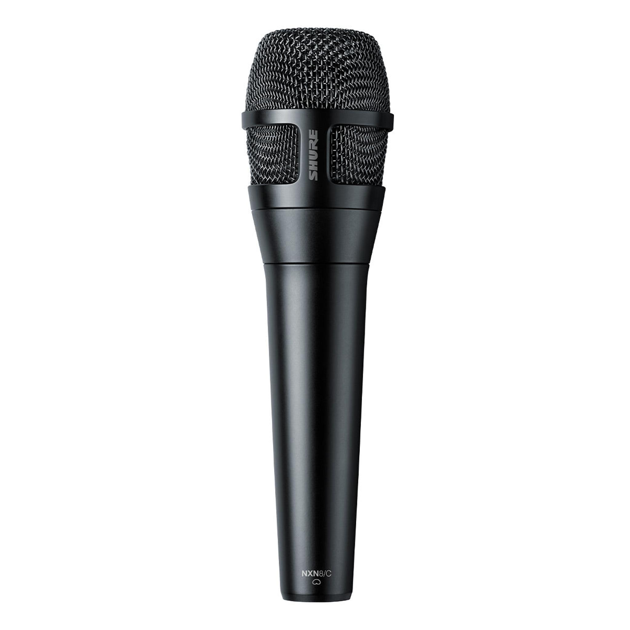 Shure Nexadyne NXN8/C Cardioid XLR Handheld Vocal Microphone (Black) - Image 1