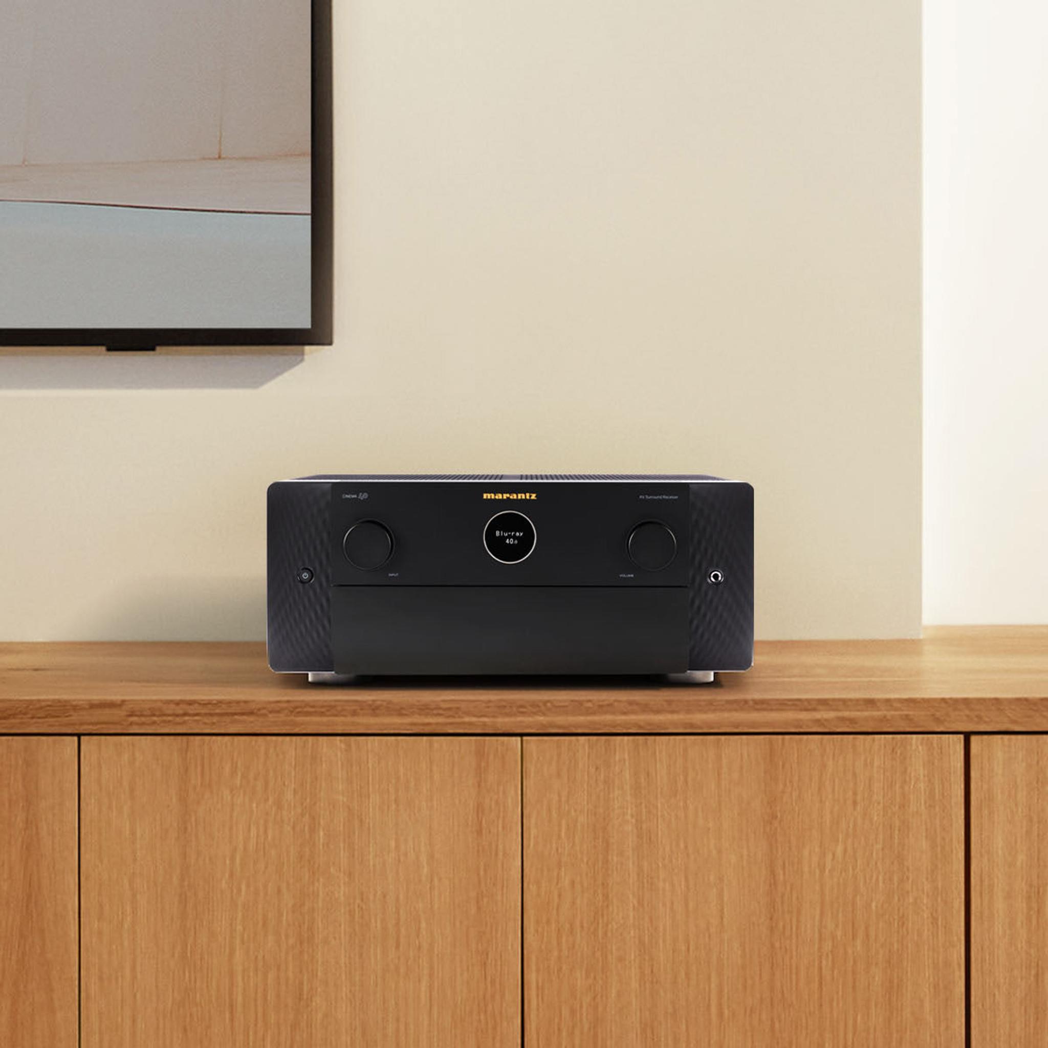 Marantz Cinema 40 9.4 Channel 8K Ultra HD Home Theater Receiver with Dolby Atmos/DTS:X & HEOS Built-In Streaming thumbnail 8