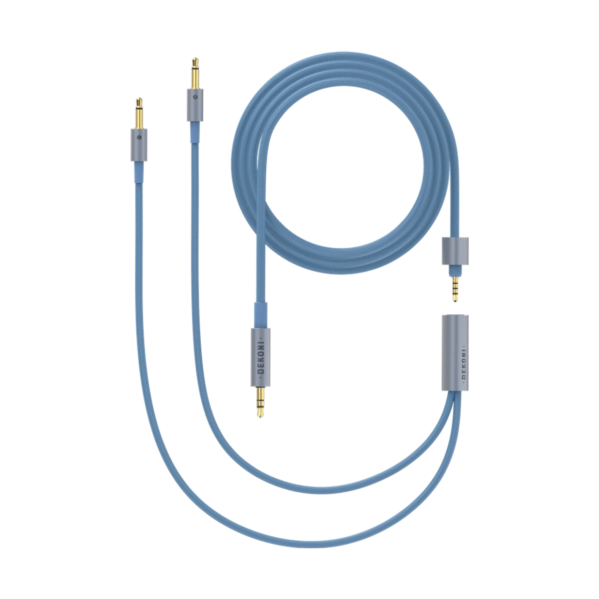 Dekoni Audio Ensemble 1/8" 64" Nylon Jacket Cable with 3.5mm Headphone Connectors
