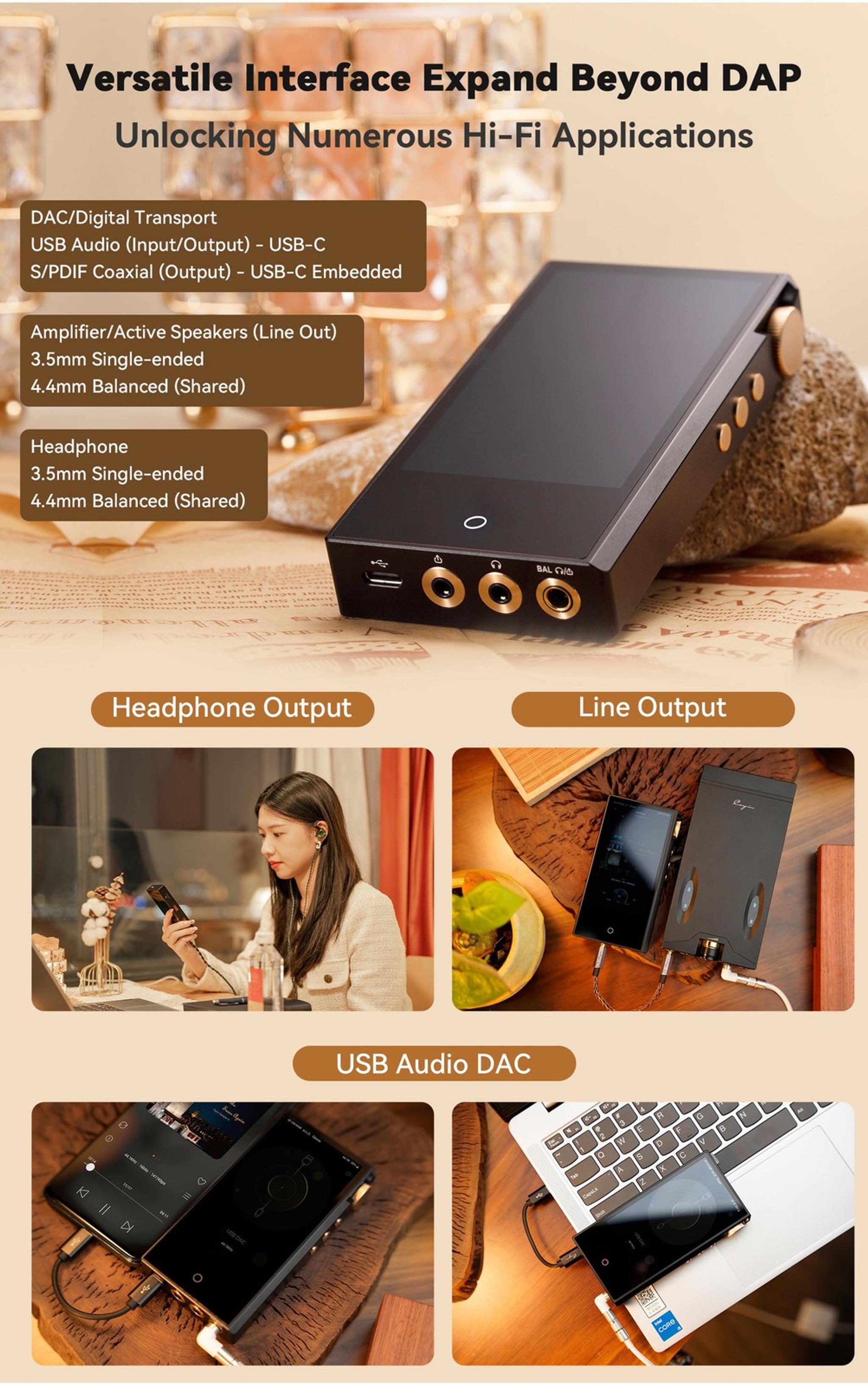 Cayin N3Ultra Triple Timbre Digital Audio Player thumbnail 9