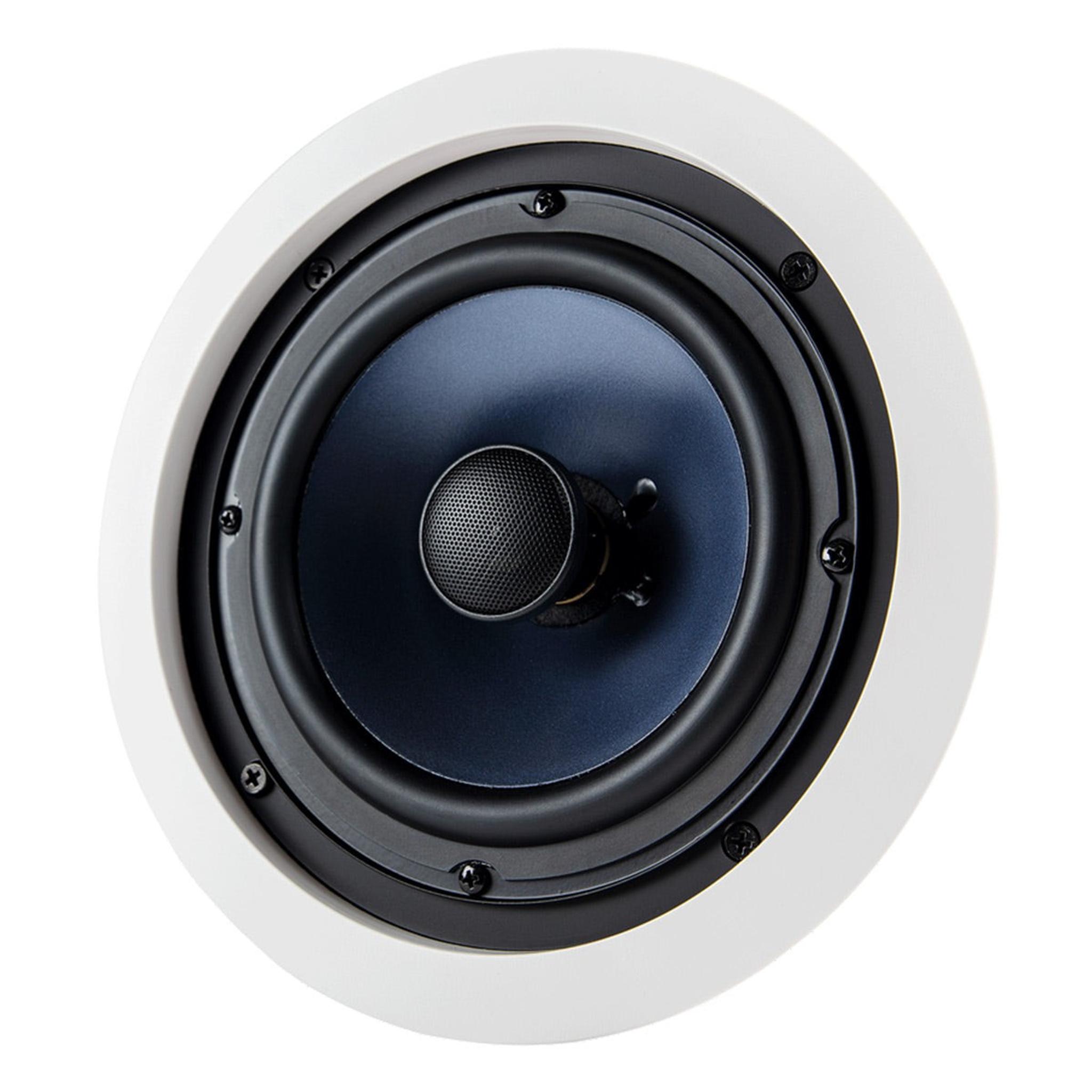 Polk Audio RC80I 2 Way In Ceiling Speakers - 4 Pack (White) thumbnail 4