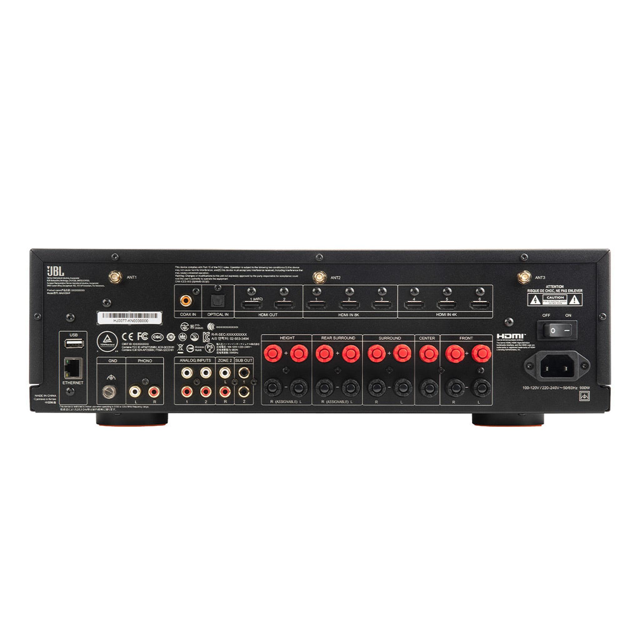 JBL MA9100HP 9.2-Channel 8K AV Receiver (Black) thumbnail 4