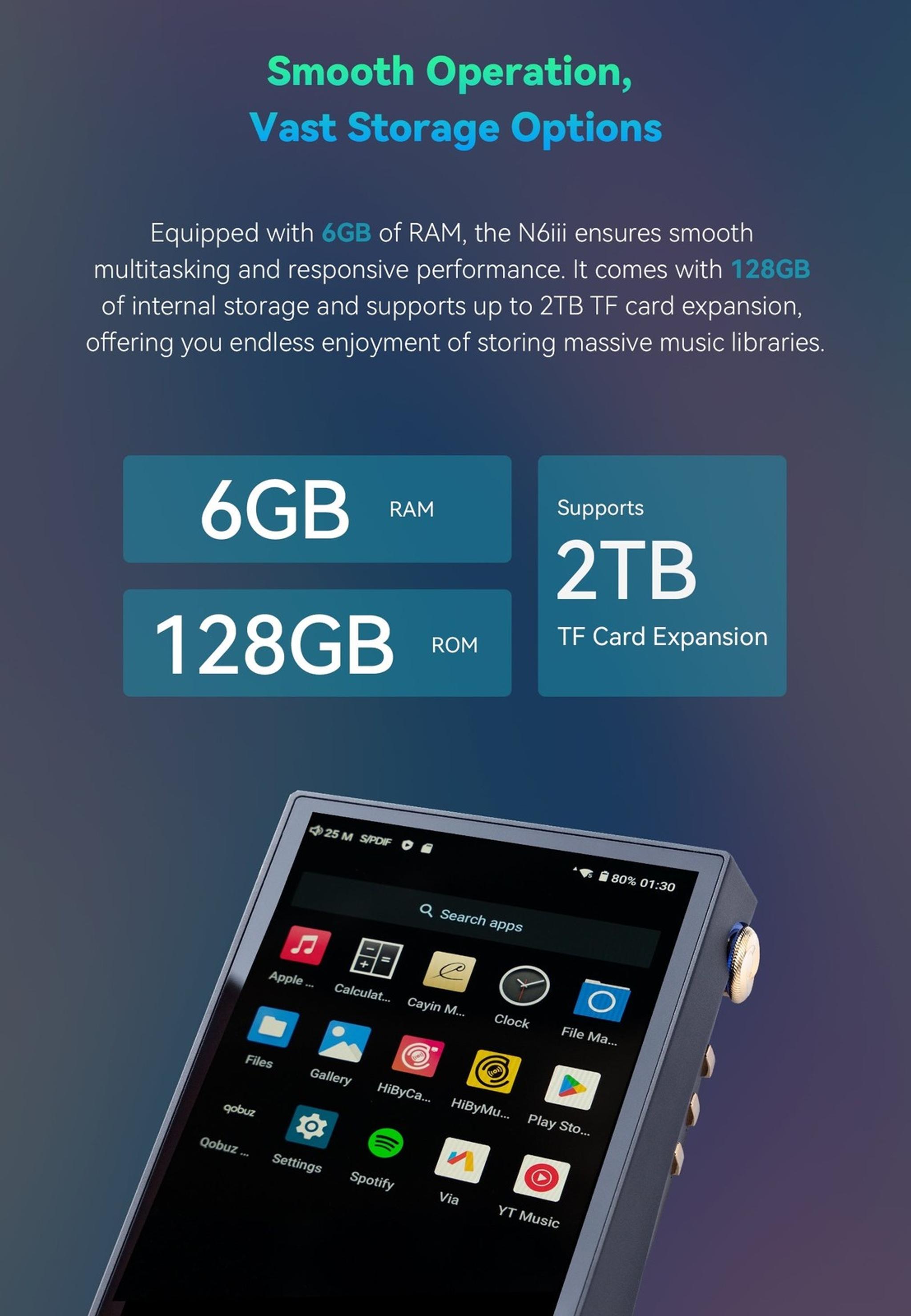 Cayin N6iii Digital Audio Player thumbnail 8
