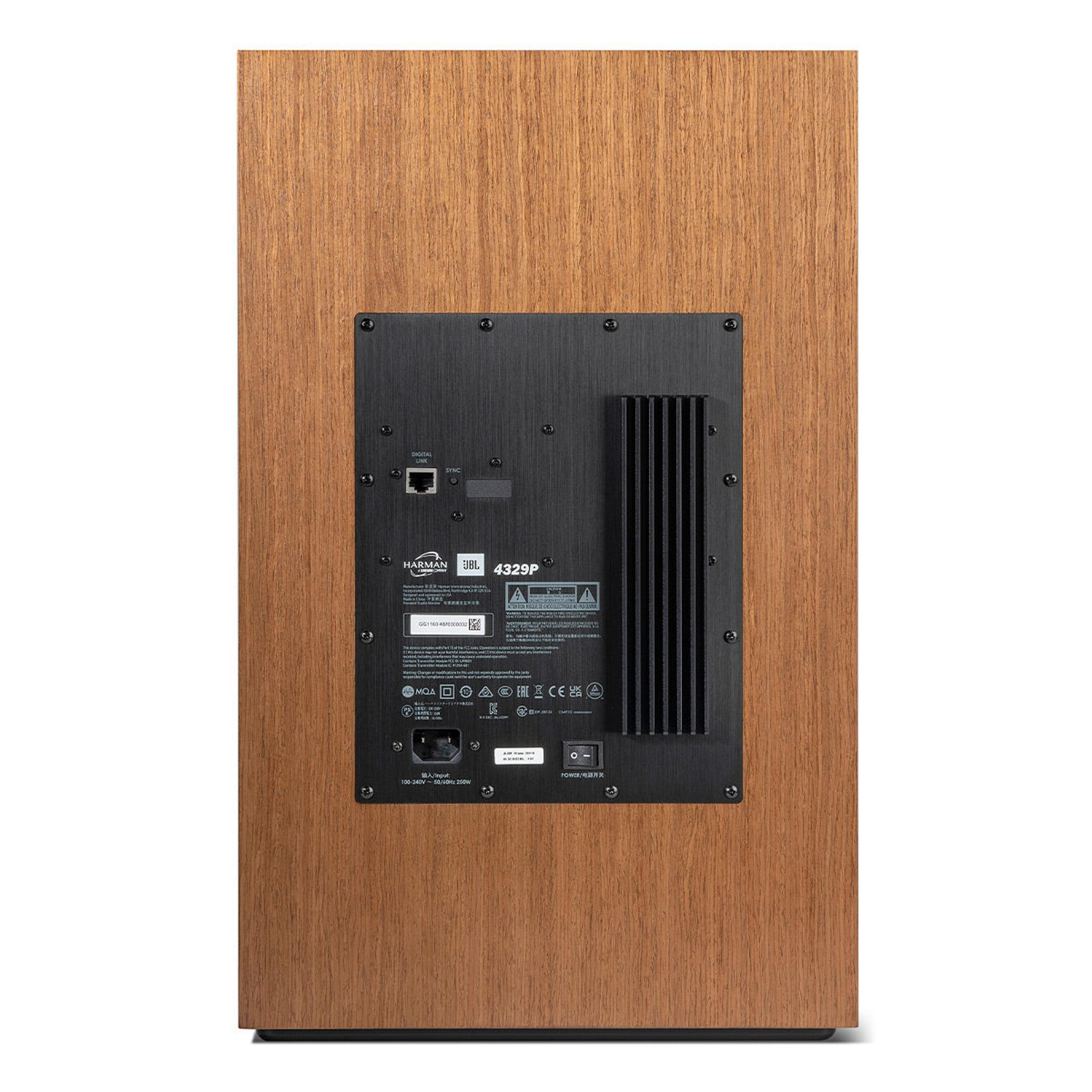 JBL 4329P Studio Monitor Powered Loudspeaker System (Walnut) thumbnail 3