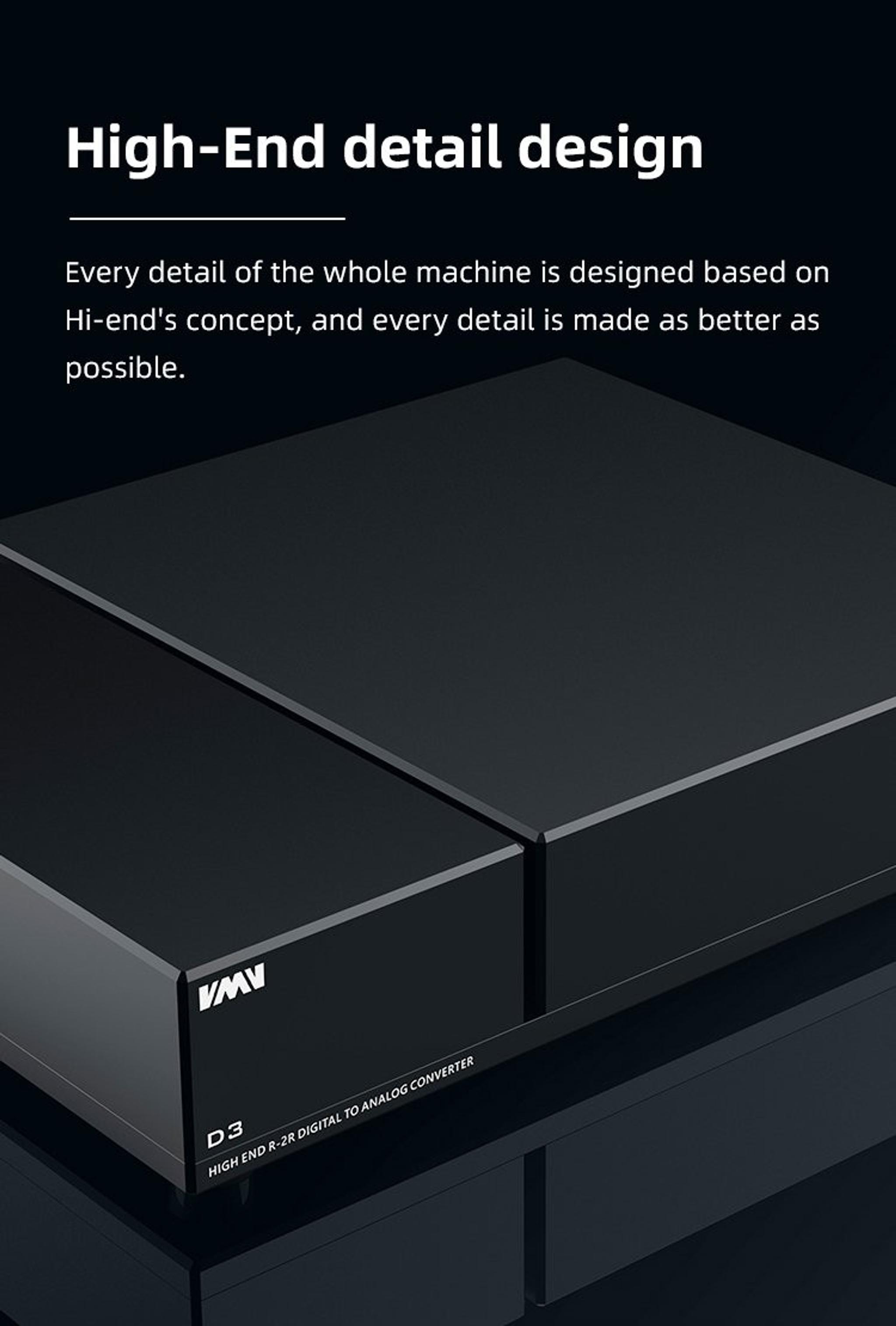 SMSL VMV D3 Advanced R-2R DAC (Digital-to-Analog Converter) thumbnail 5