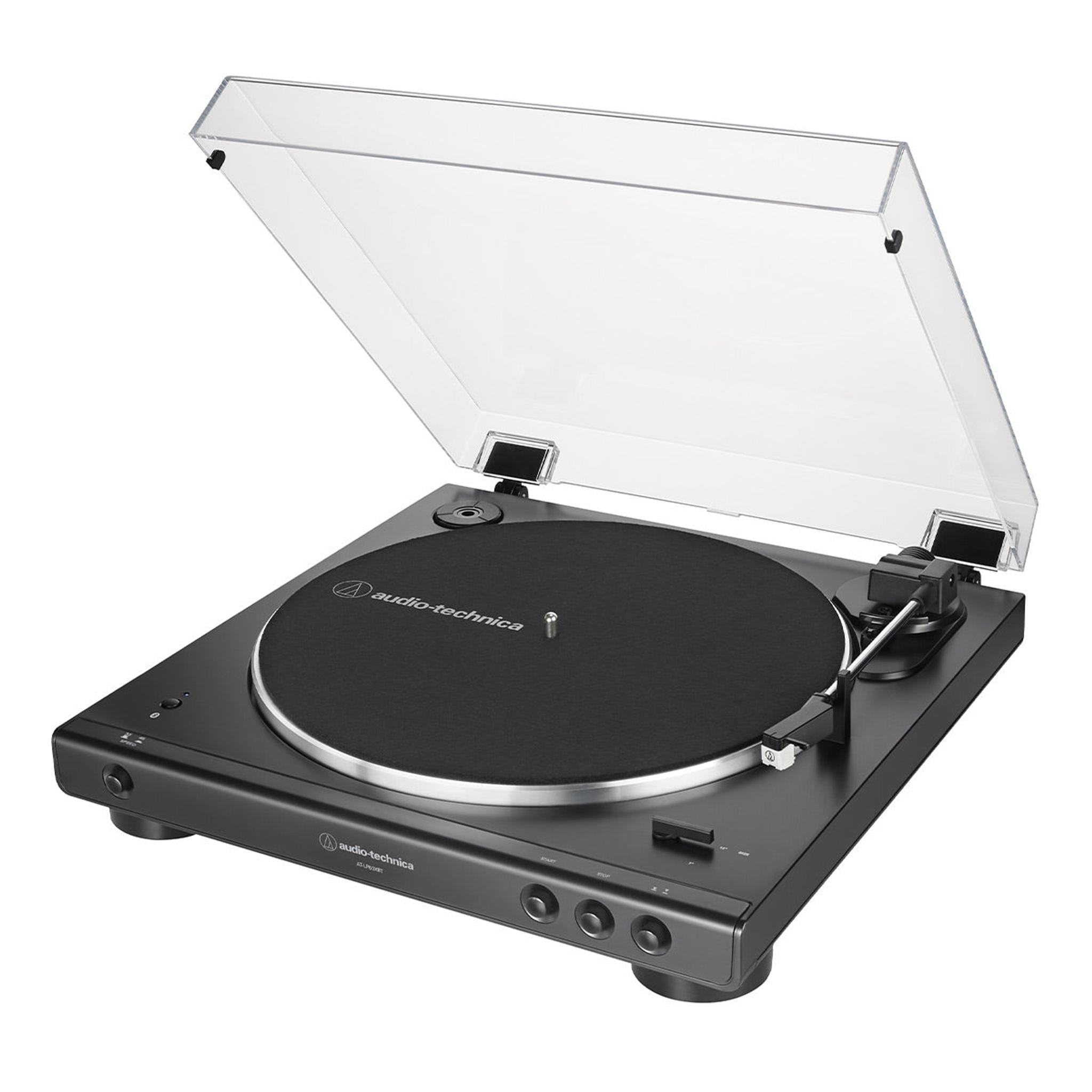 Audio-Technica AT-LP60XBT-BK Fully Automatic Belt-Drive Stereo Turntable with Bluetooth (Black) thumbnail 3