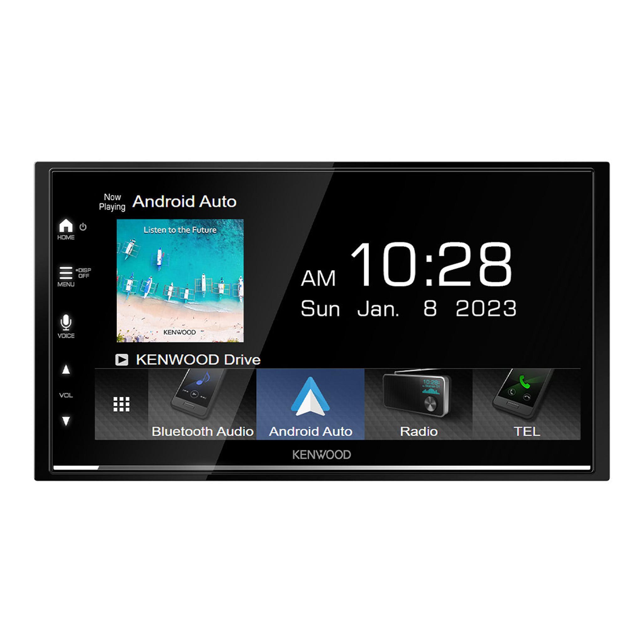 Kenwood DMX7709S 6.8" Digital Multimedia Bluetooth Receiver with Capacitive Touchscreen, Apple CarPlay, and Android Auto - Image 1