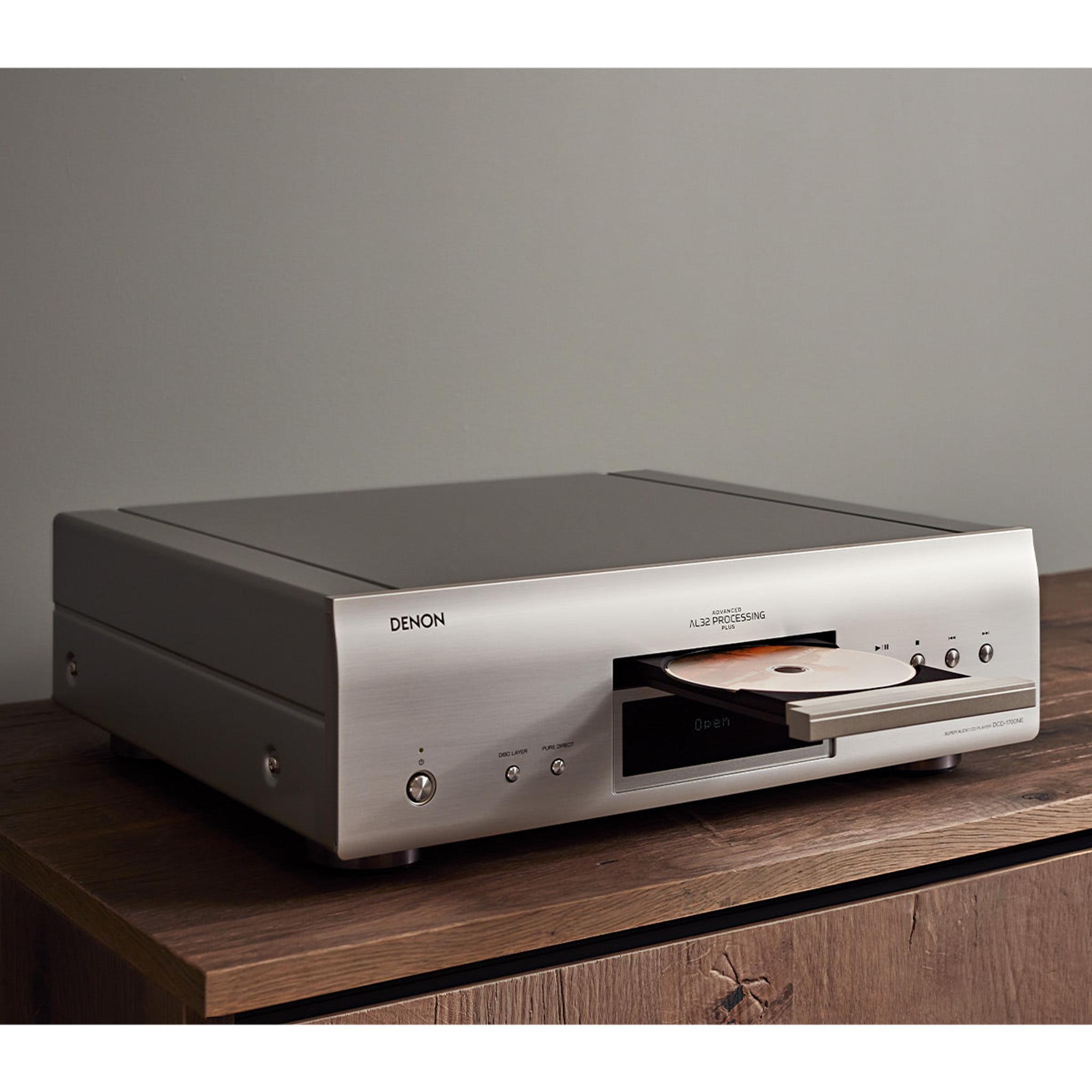Denon DCD-1700NE CD/SACD Player with Advanced AL32 Processing Plus (Silver) thumbnail 11