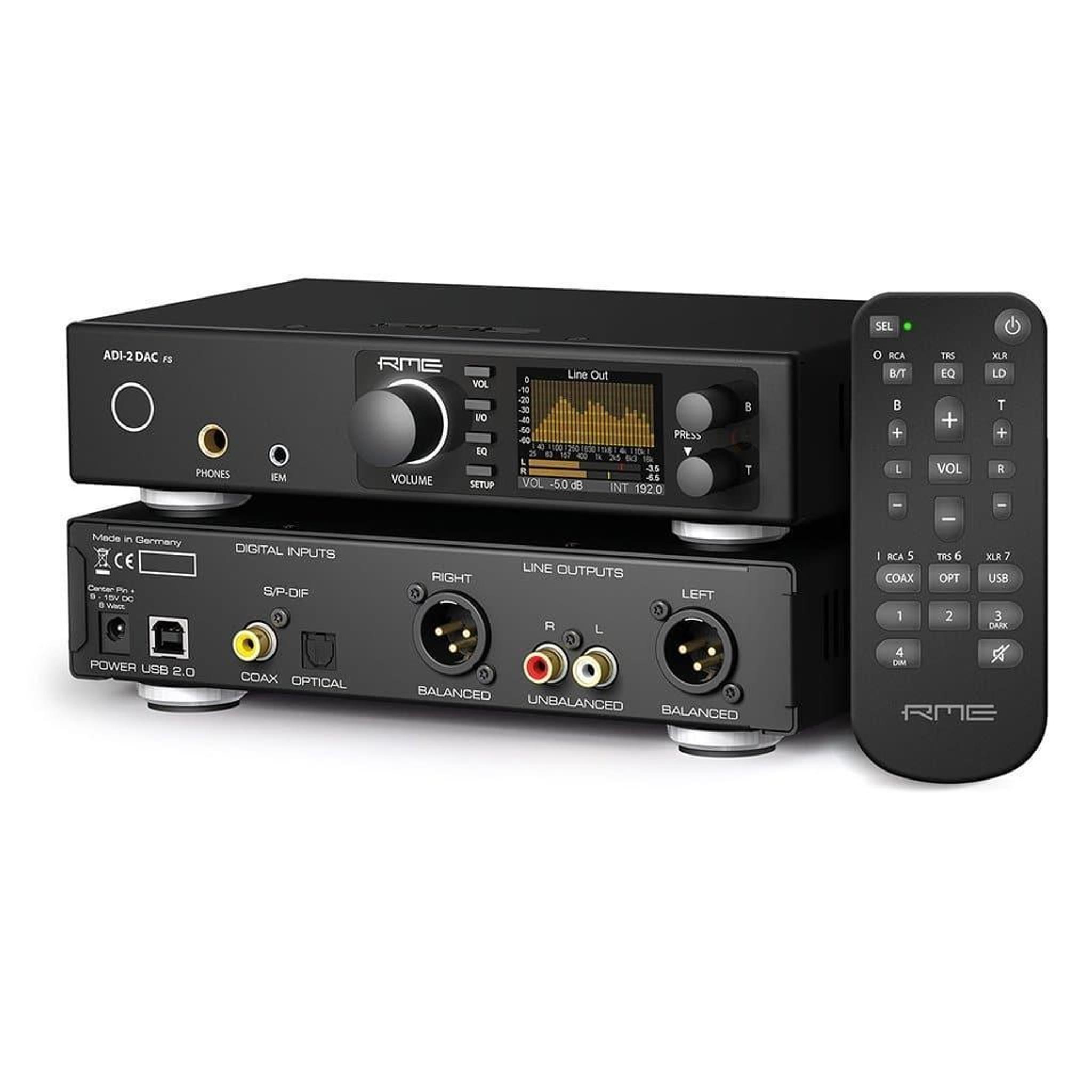 RME ADI-2 DAC FS Desktop DAC & Headphone Amp thumbnail 3