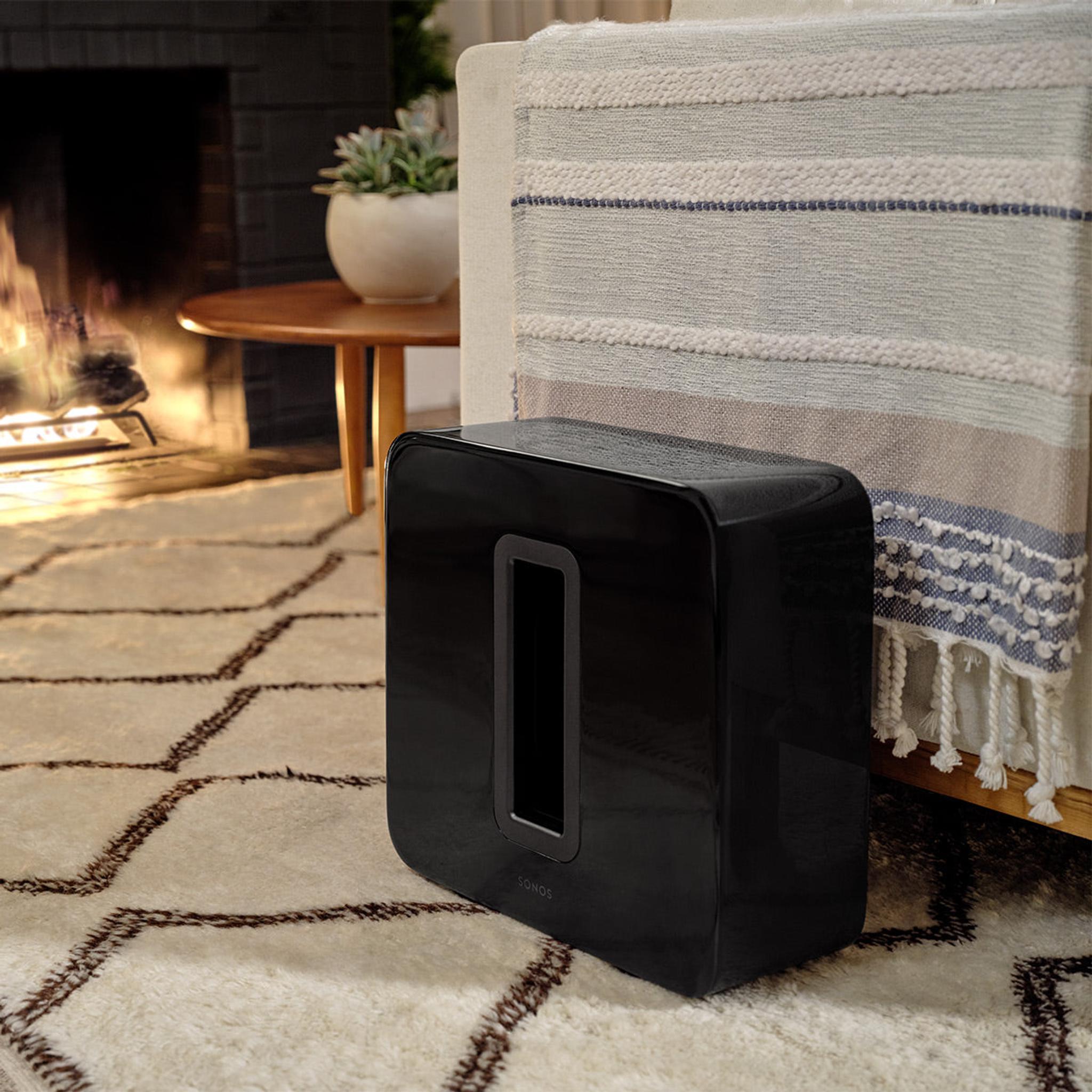 Sonos Ultimate Home Theater Completion Set with Sub 4 Subwoofer & Pair of Era 300 Wireless Speakers (Black) thumbnail 10