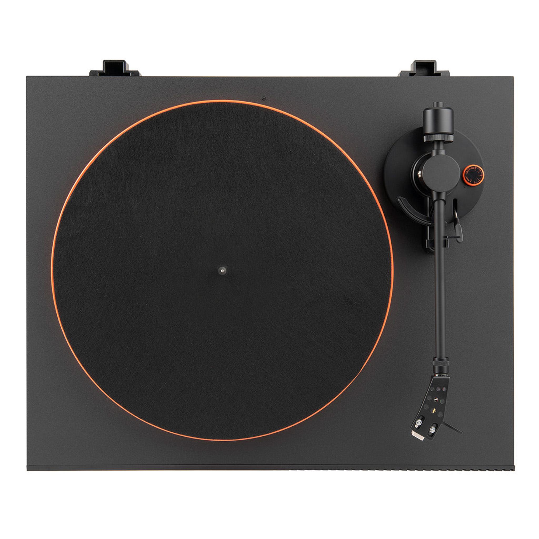JBL Spinner BT Semi-Automatic Belt-Drive Turntable with Bluetooth 5.3 and Installed Audio Technica Cartridge (Black & Orange) thumbnail 8