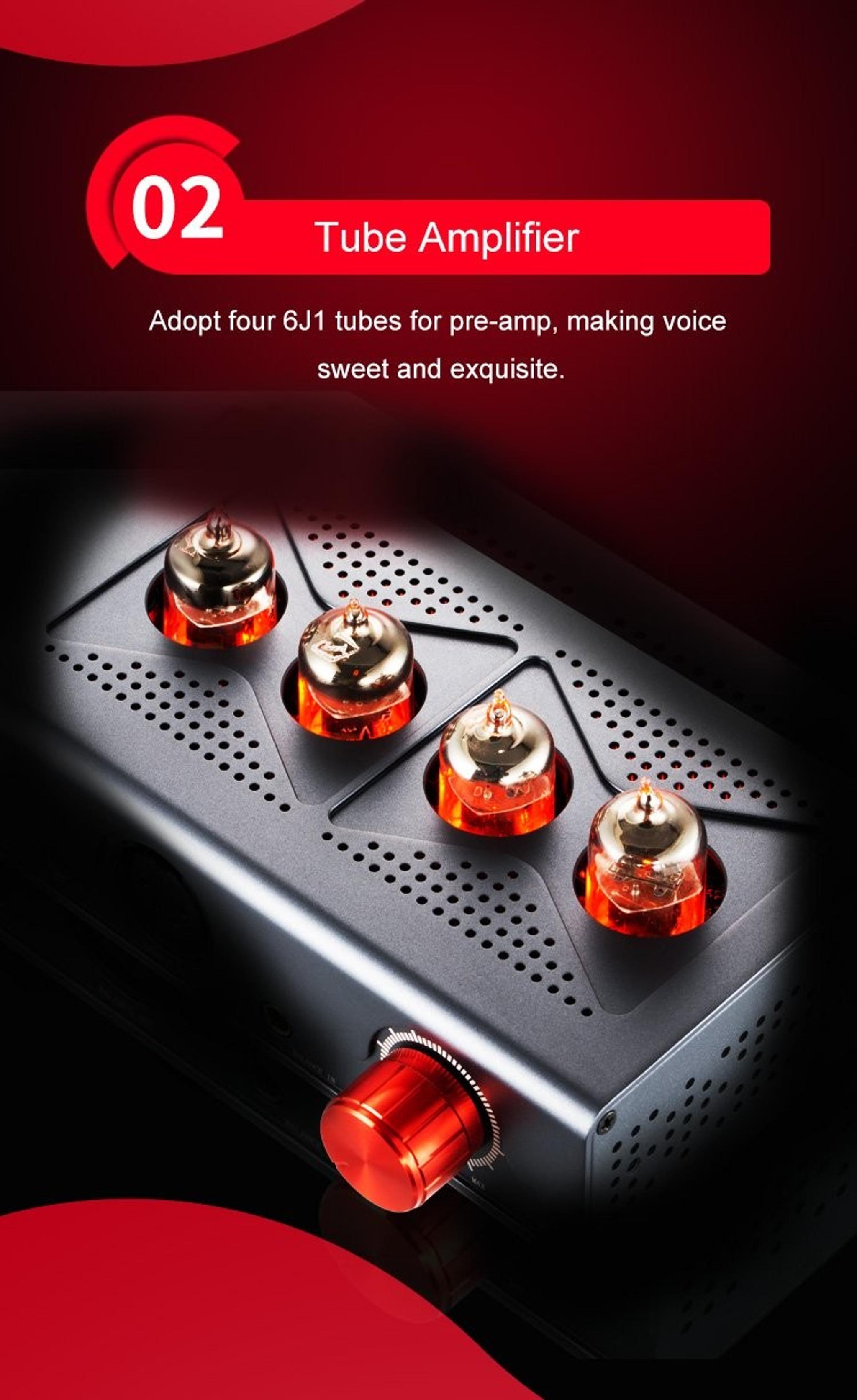 xDuoo MT-604 Balanced Tube Headphone Amplifier thumbnail 7