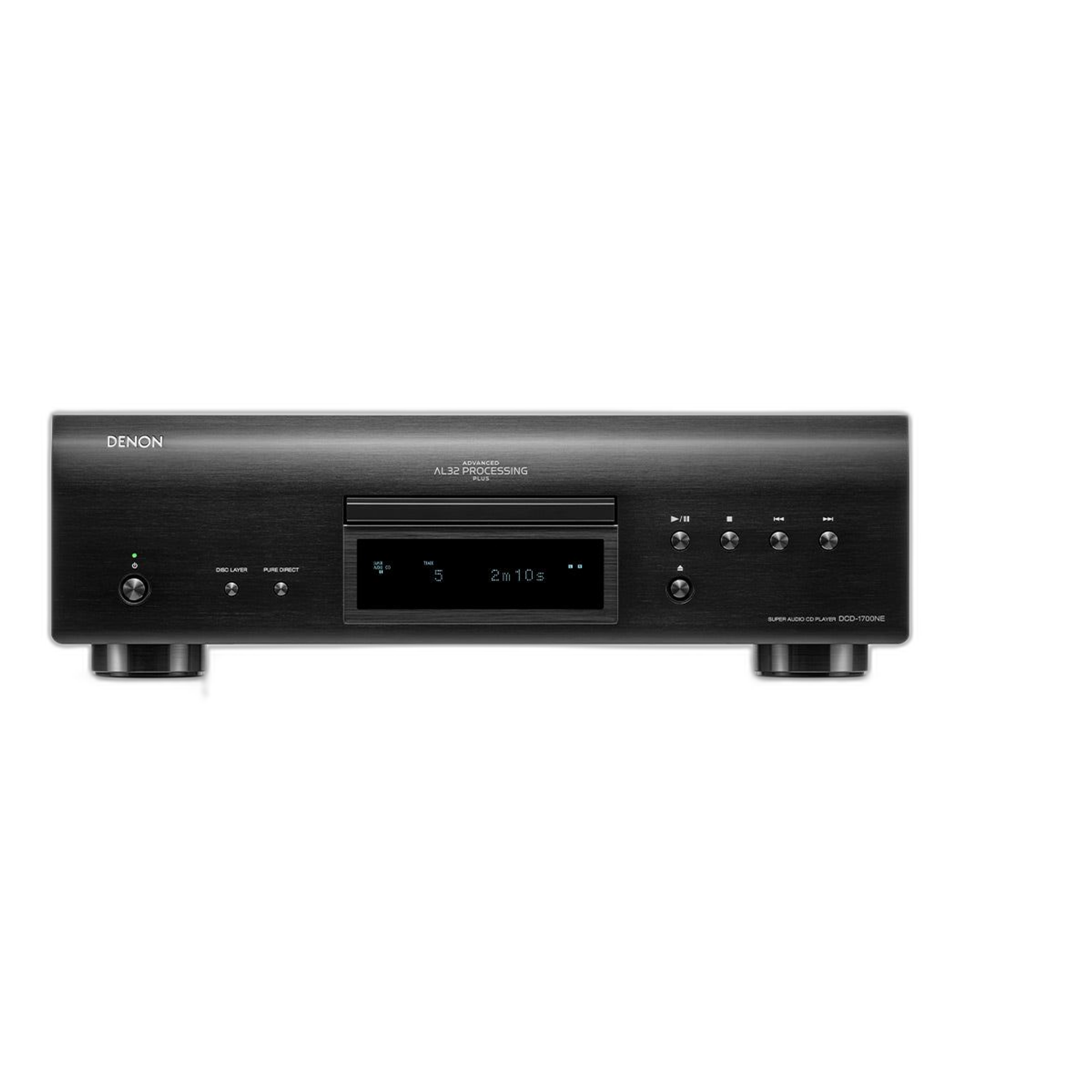 Denon DCD-1700NE CD/SACD Player with Advanced AL32 Processing Plus (Black)
