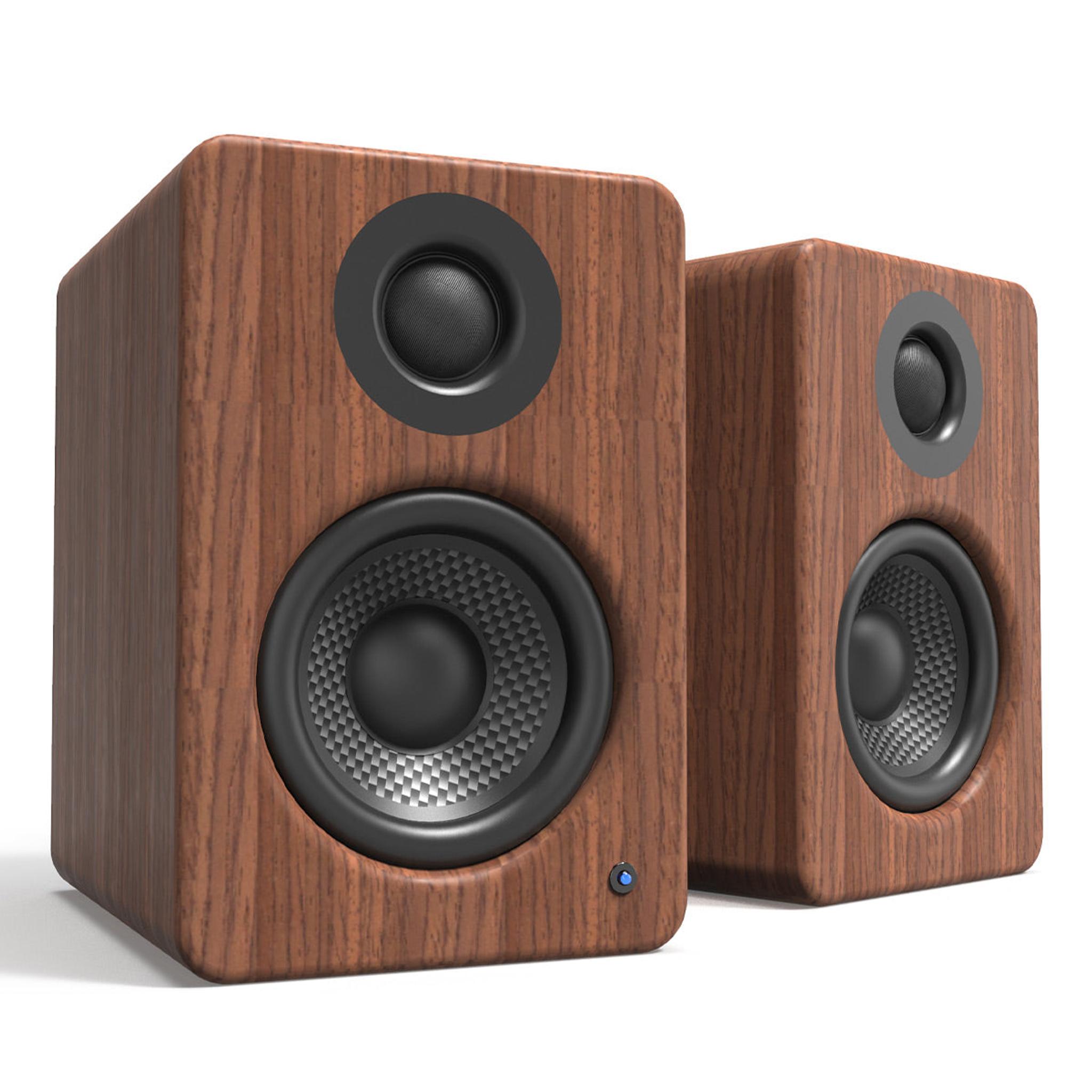 Kanto YU2 Powered Desktop Speakers - Pair (Walnut) thumbnail 8