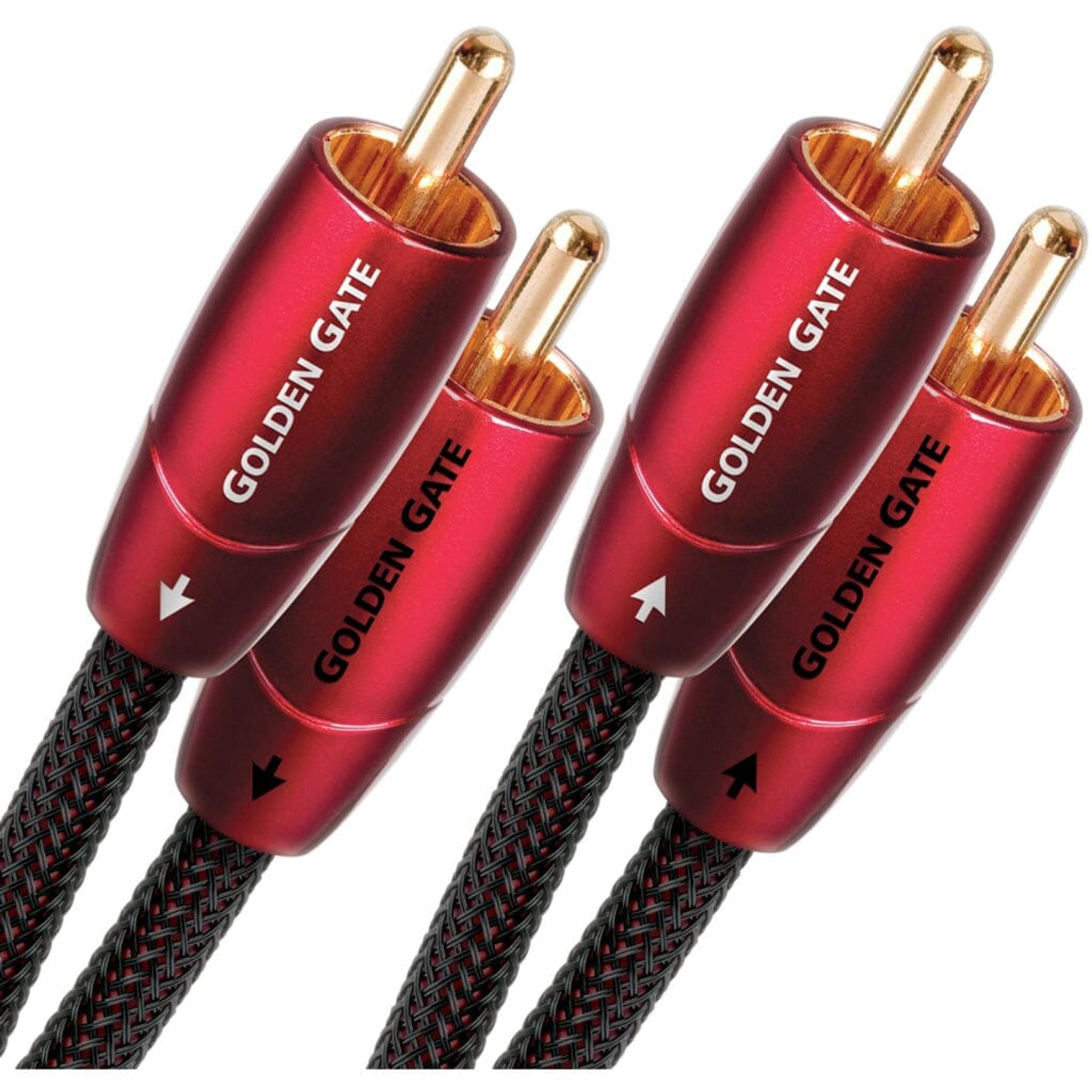 AudioQuest Golden Gate RCA-RCA Analog Interconnect - Image 1